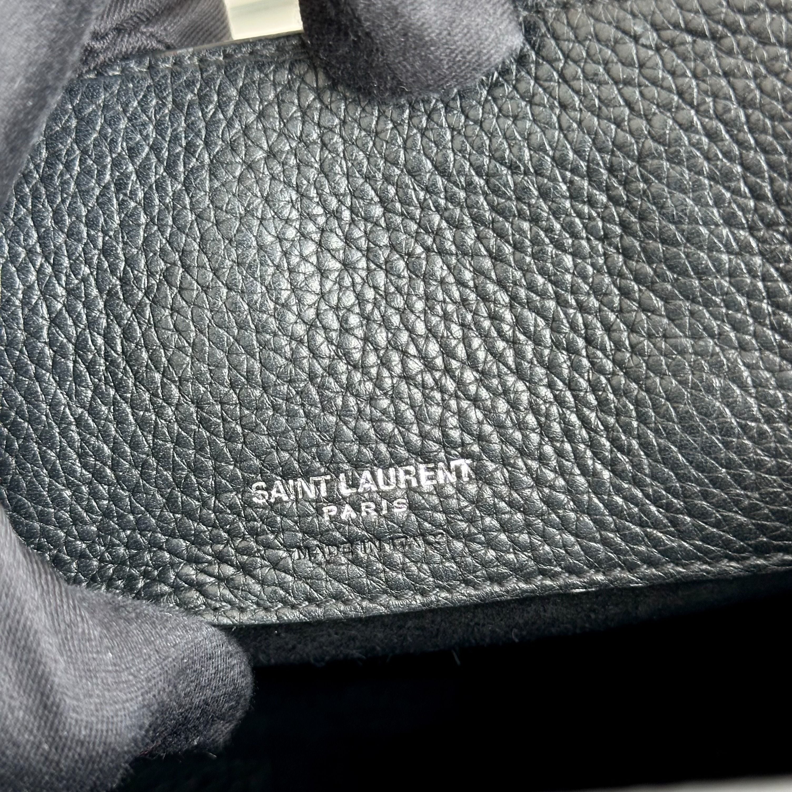 Yves Saint Laurent YSL Sac De Jour Souple Nano - Calfskin Black SHW Yves Saint Laurent