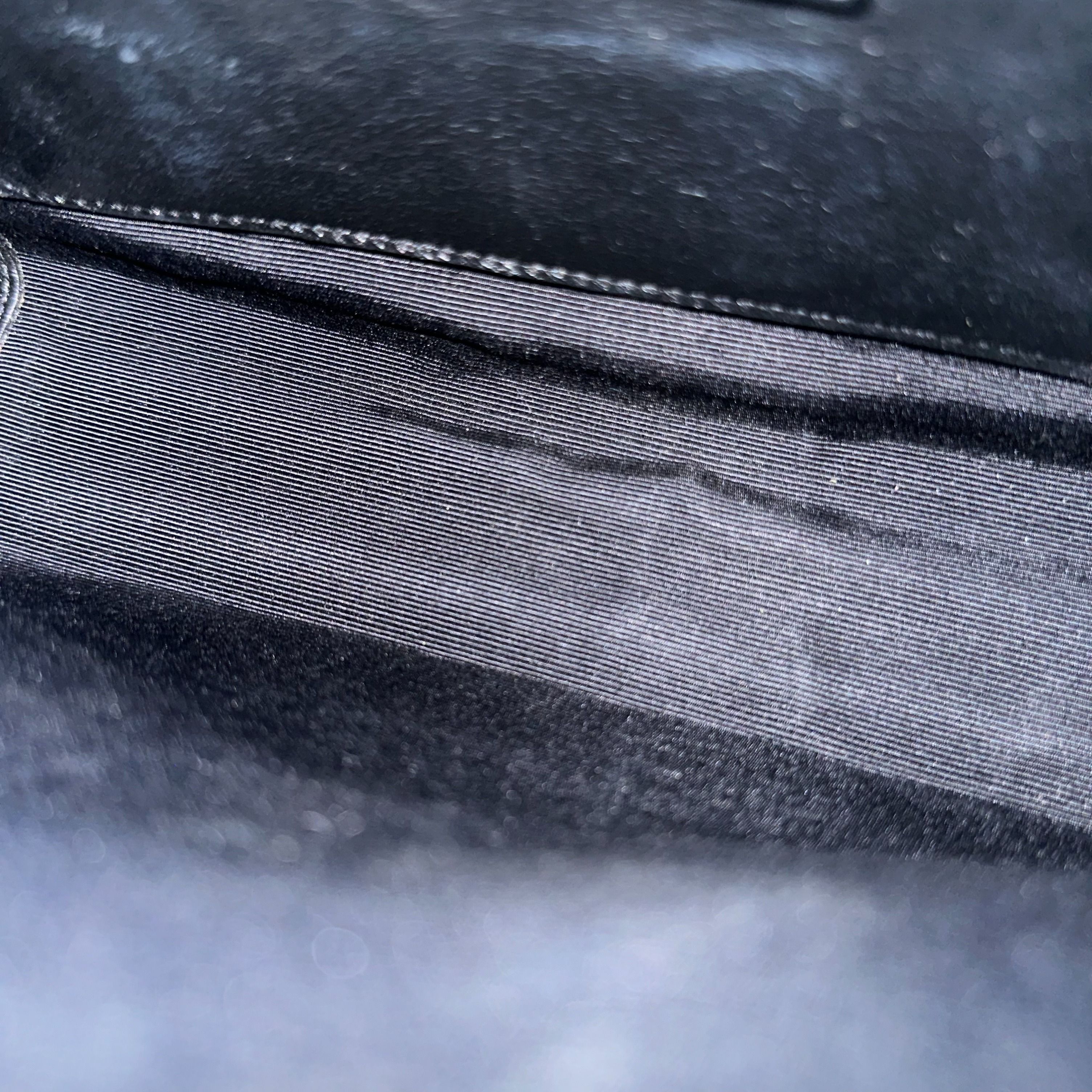 Yves Saint Laurent YSL Envelop Medium Flap Grained Calfskin Grey GHW - Luxury Evermore