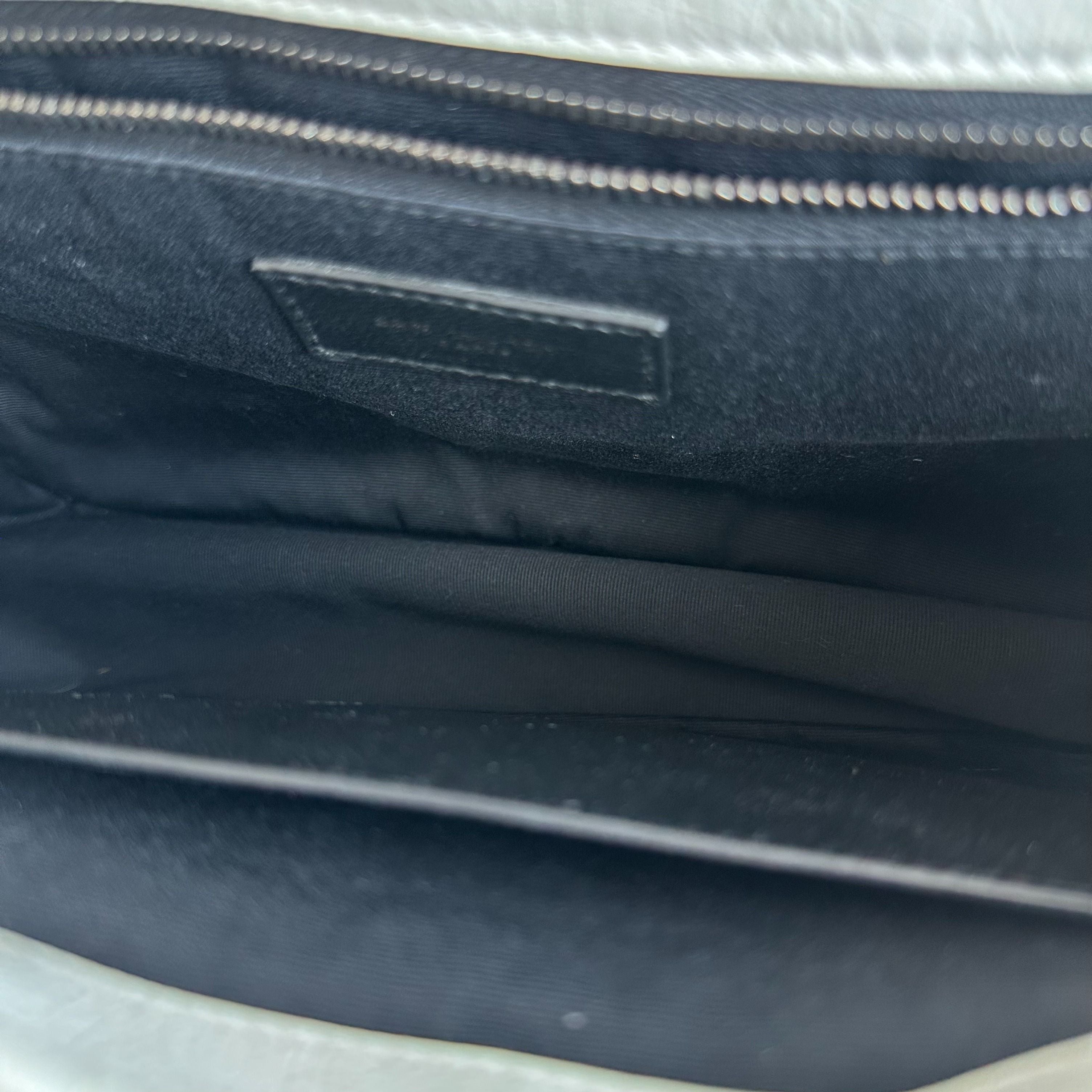 Yves Saint Laurent YSL Niki Medium Mateless Chevron Shoulder Bag - Luxury Evermore