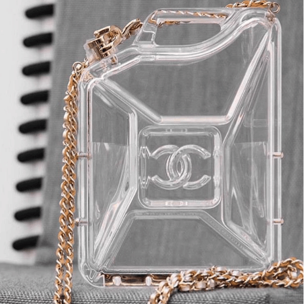 Chanel “Jerry Can” Bag: The Ultimate Chanel Lambskin Dubai By Night Gas Tank Statement