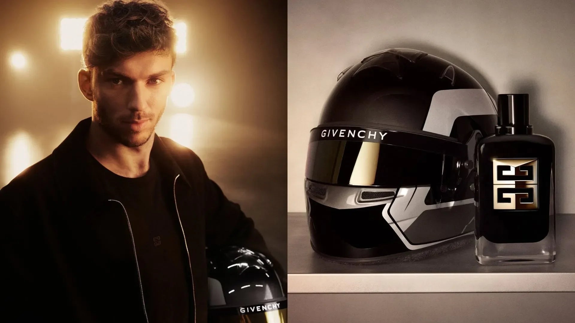 Formula 1 Champ Pierre Gasly and Givenchy Parfums Team Up