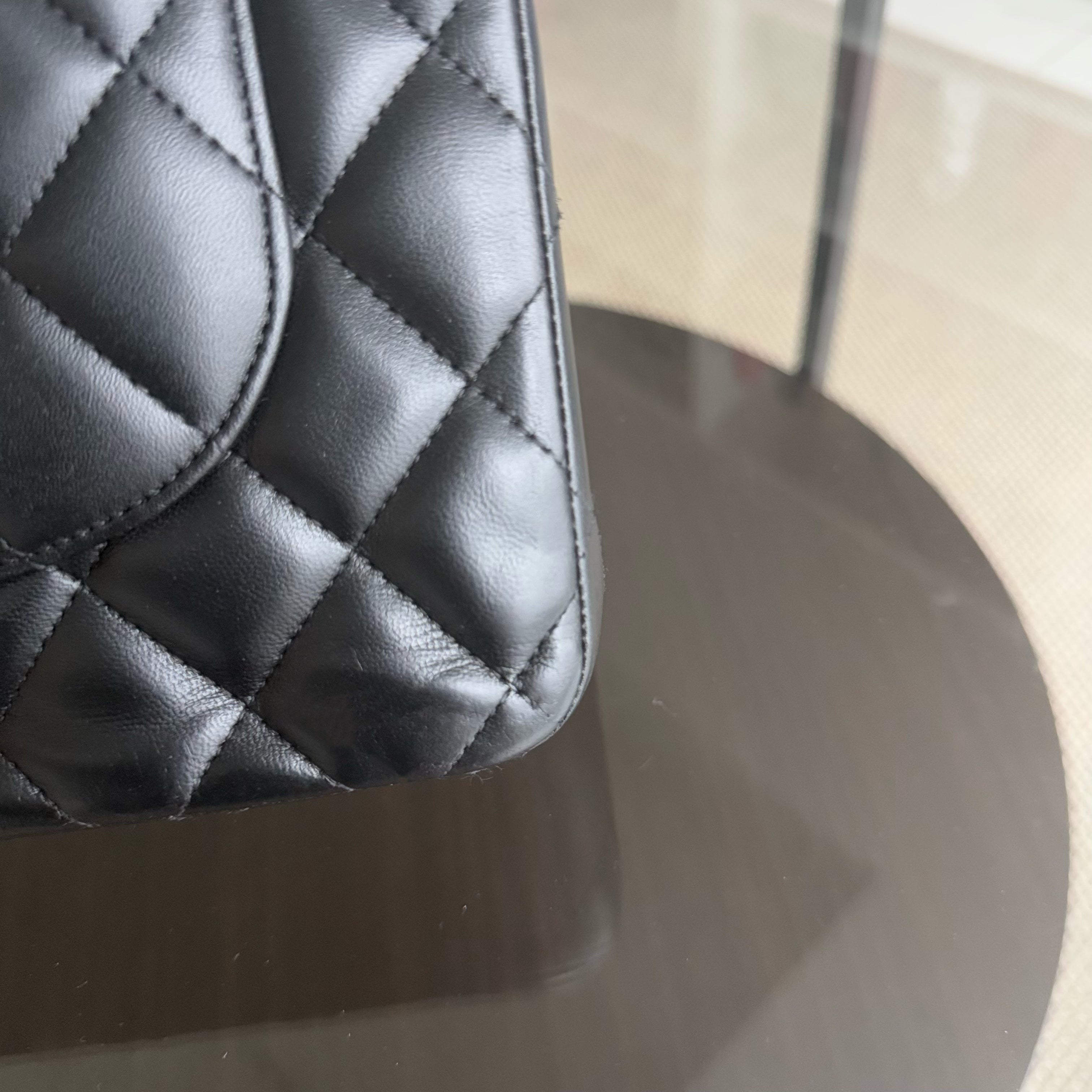 Chanel Classic Flap Jumbo - Double Flap 30CM Quilted Lambskin Series 14