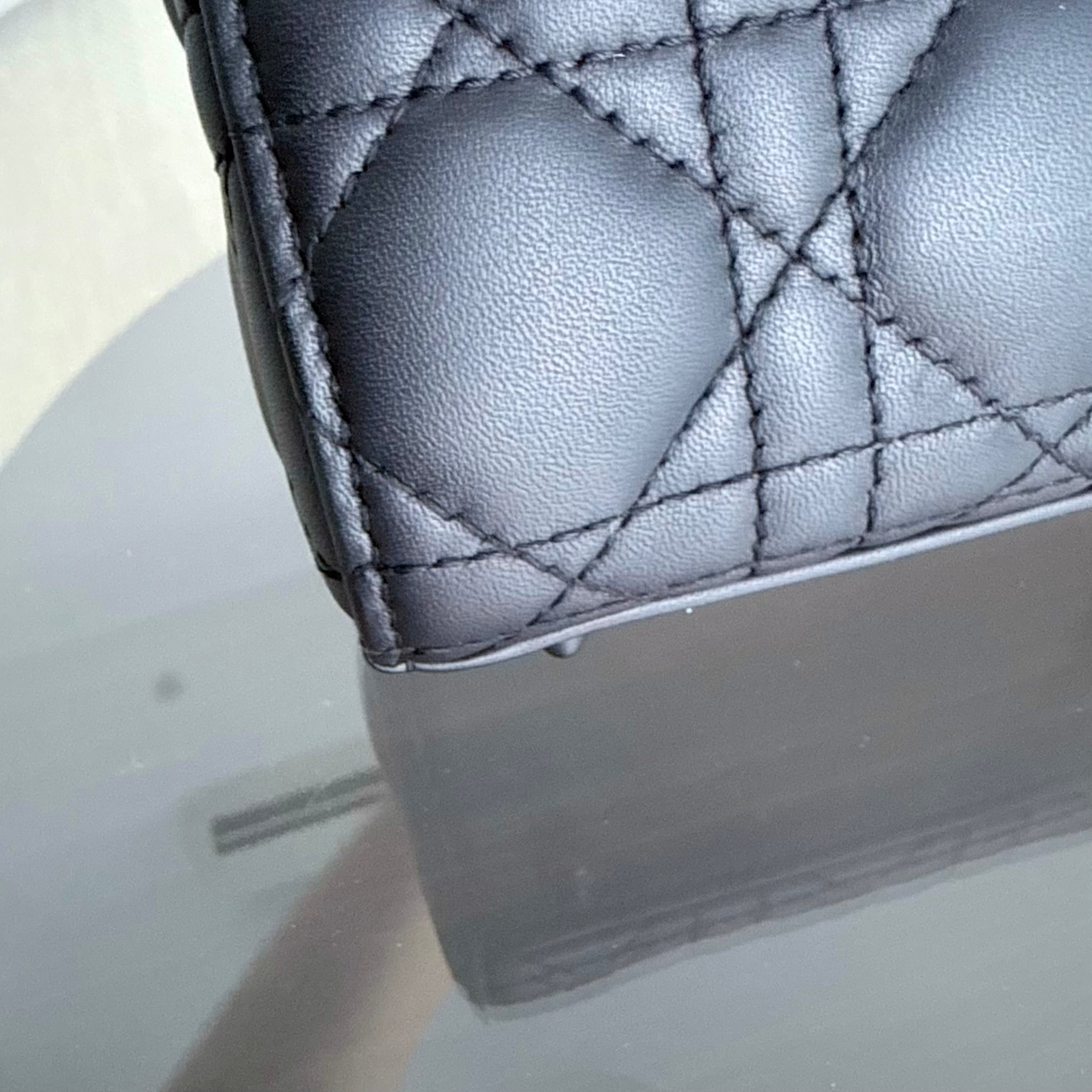 Dior Lady Small MyABC Flap - Cannage Calfskin So Black Hardware