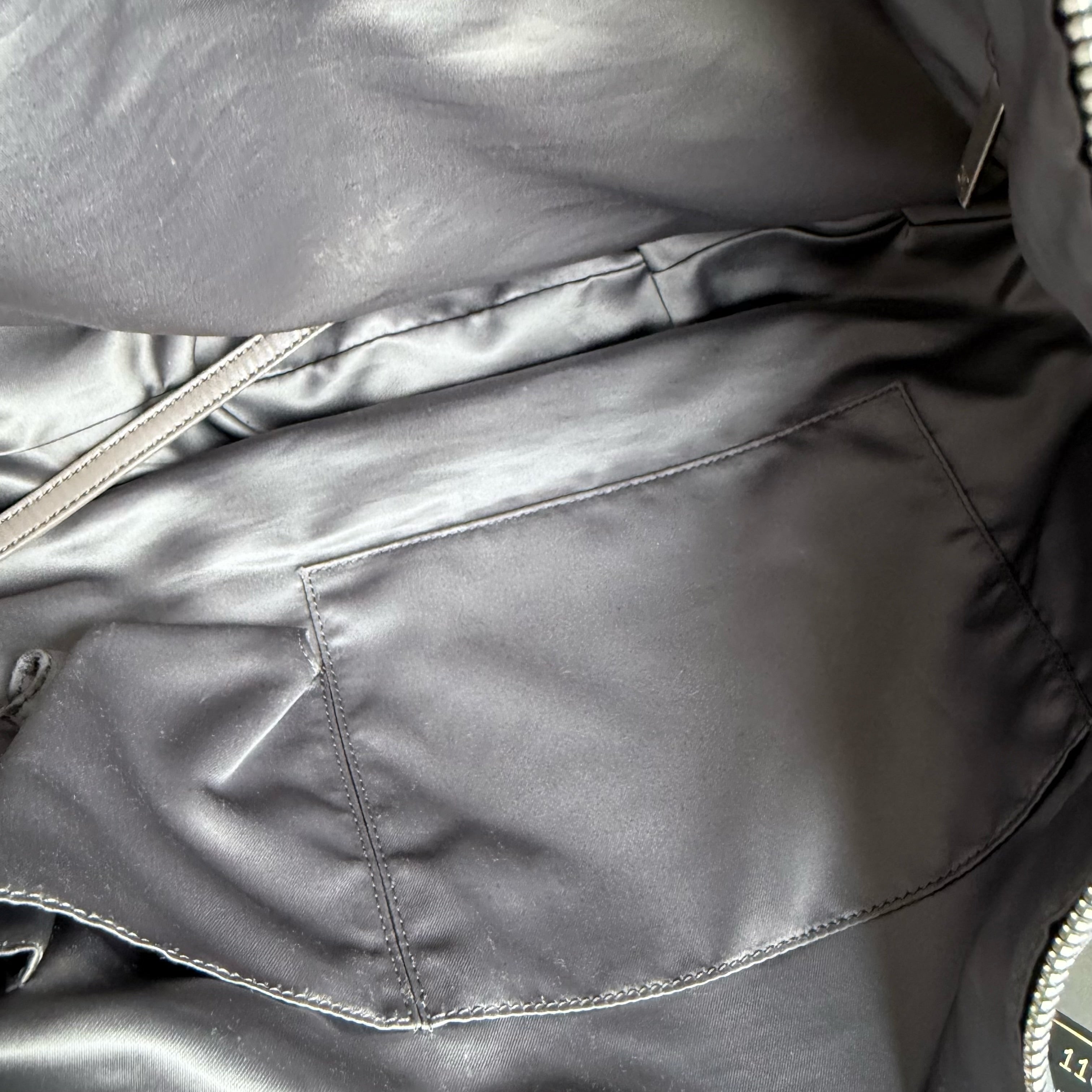 Chanel Shopping Tote - Calfskin Quilted Black Gold Hardware Series 11