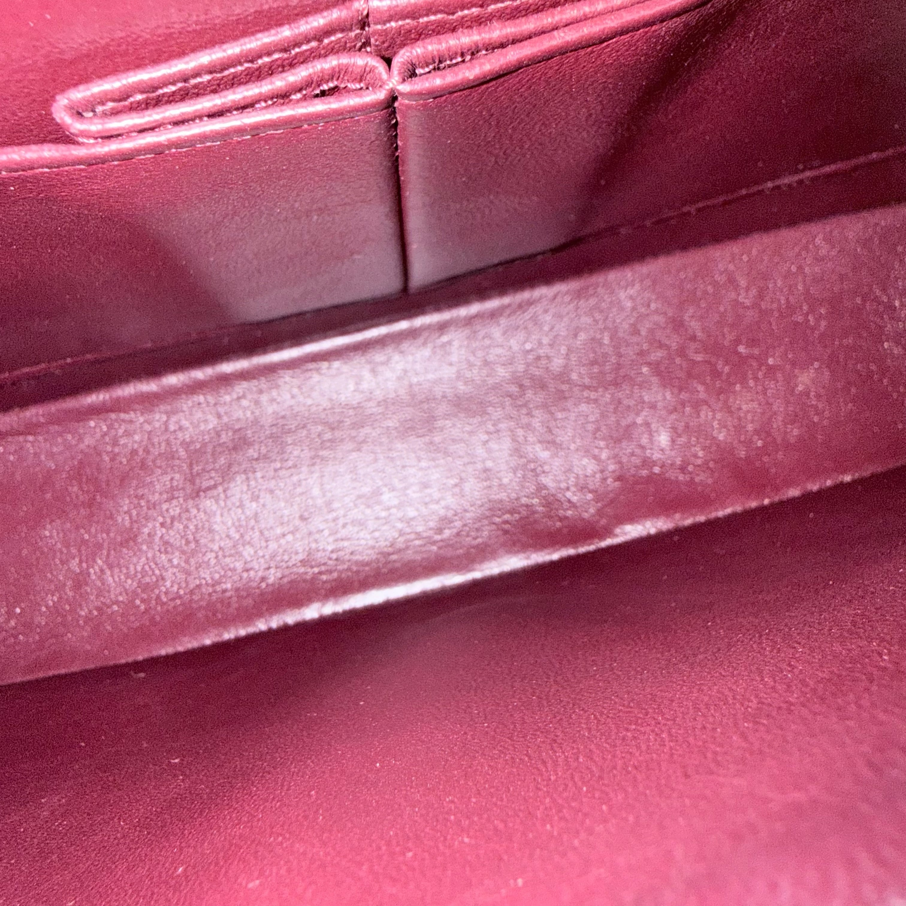 Chanel Classic Flap Medium - 25CM Quilted Lambskin Black Gold Hardware Series 13