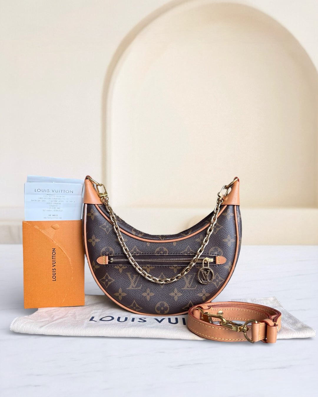 Louise Vuitton Loop Bag Monogram
