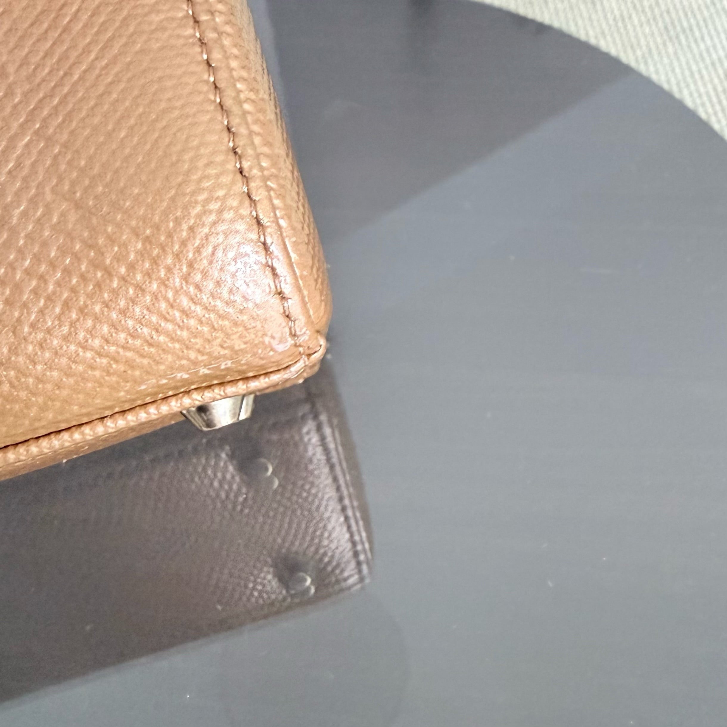 Dior Lady Mini - Exotic Lizard Caramel color Gold Hardware