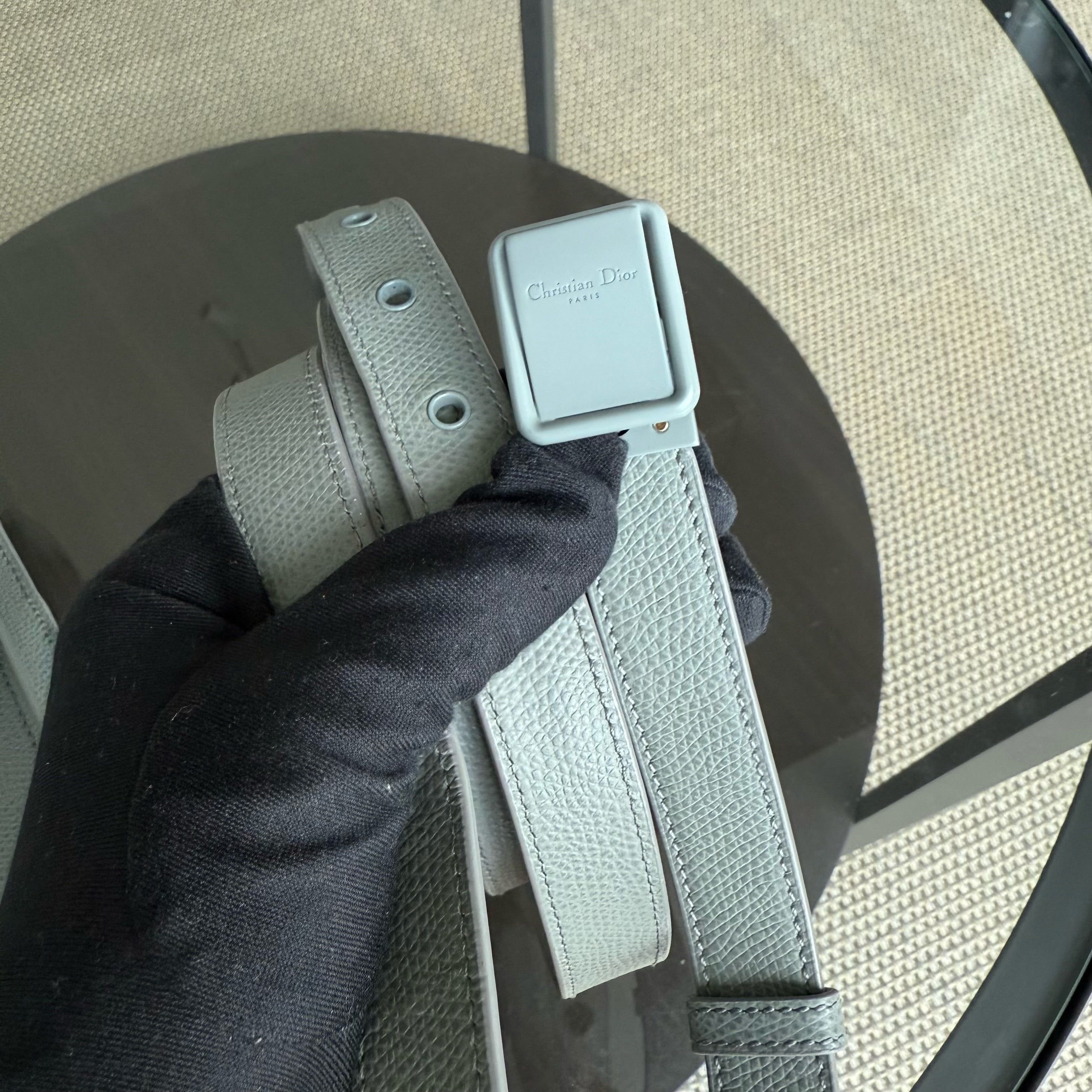 Dior 30 Montaigne - Caviar Gray So Gray Hardware