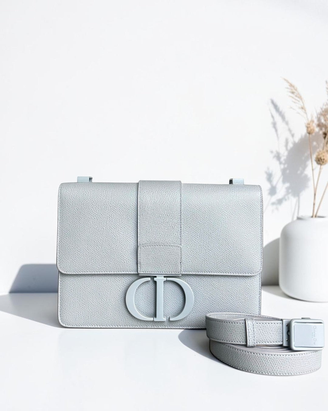 Dior 30 Montaigne - Caviar Gray So Gray Hardware