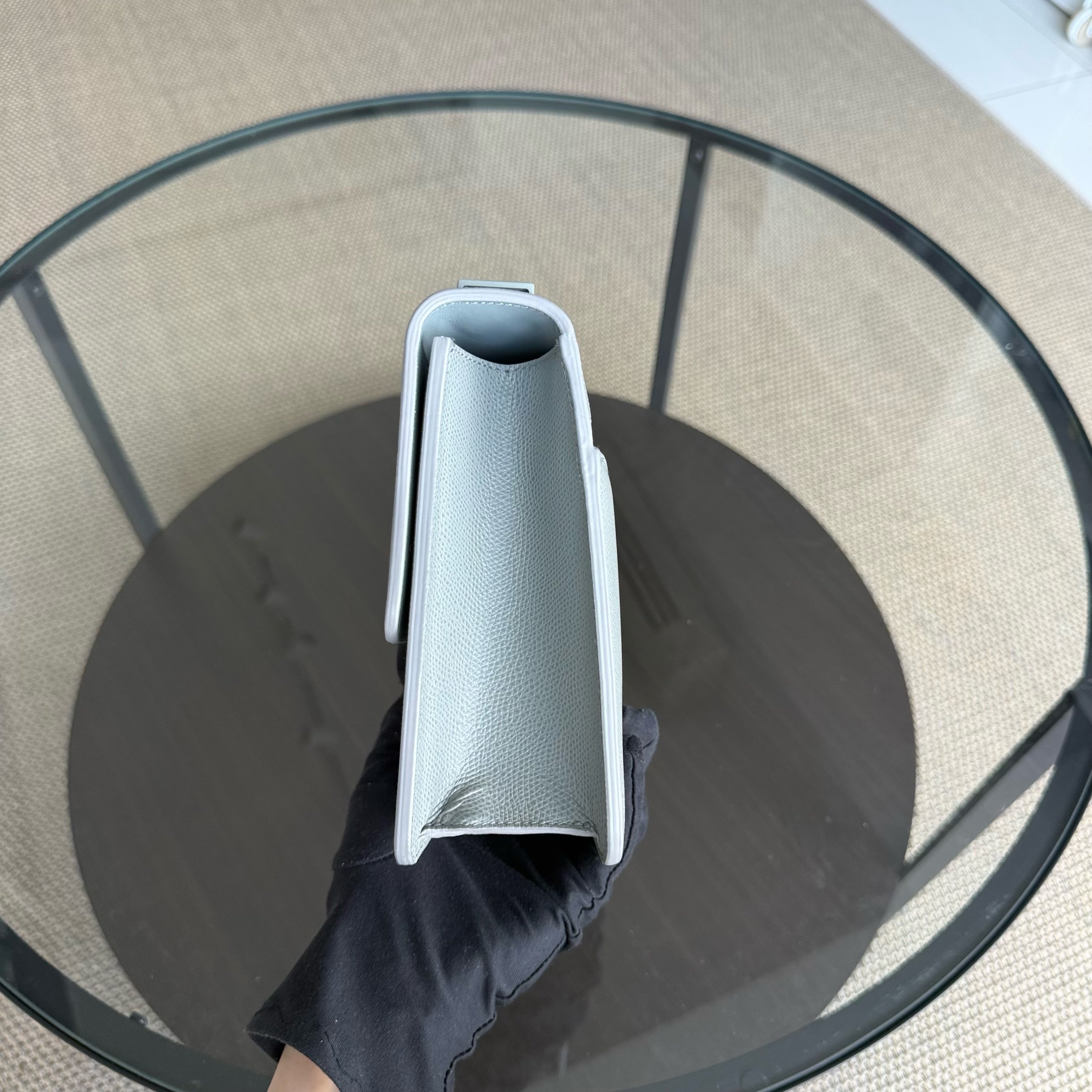 Dior 30 Montaigne - Caviar Gray So Gray Hardware