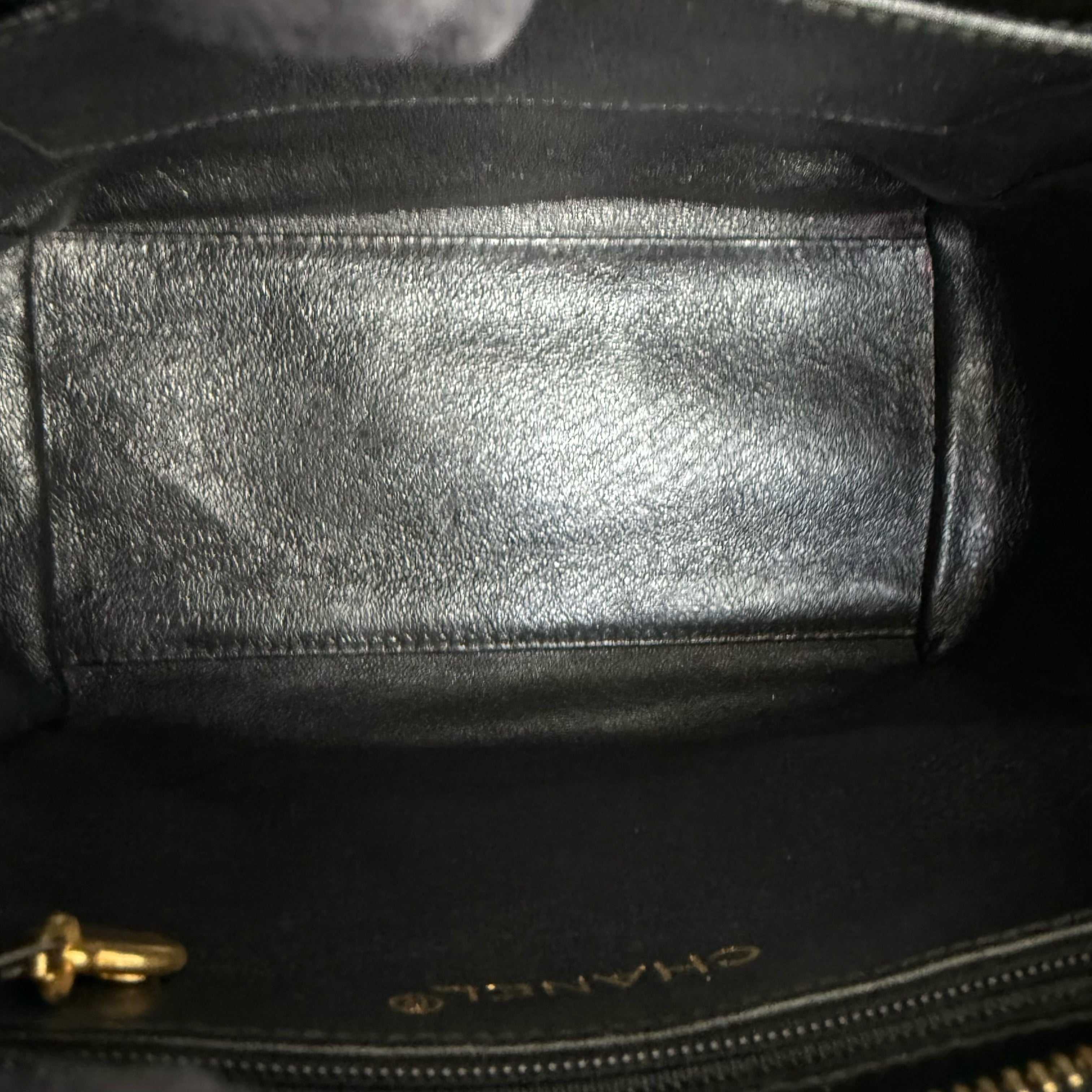 Chanel Clutch With Chain - Lambskin Quilted Black 24K Gold Hardware Series 3