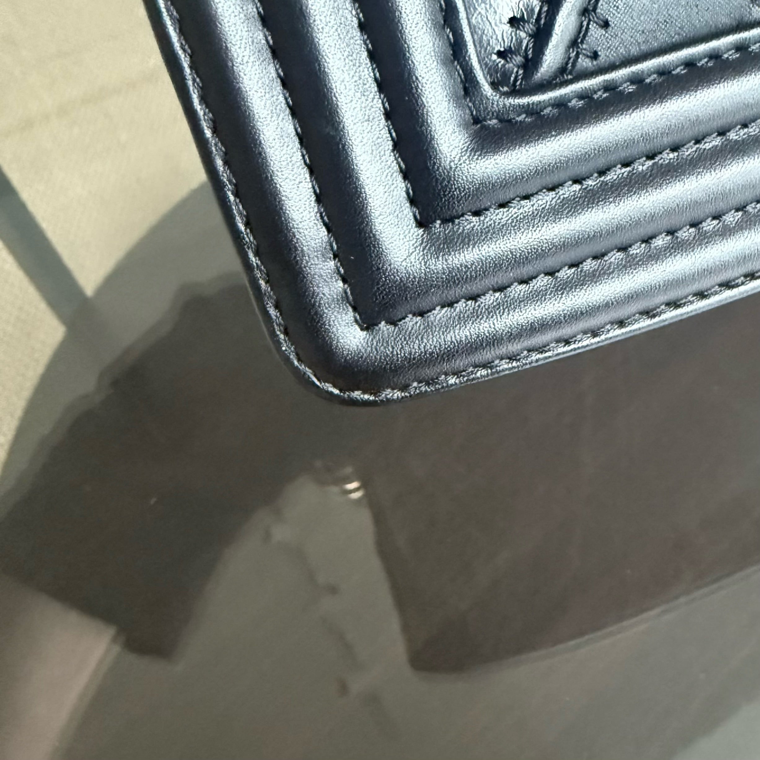 Chanel Boy Medium - 25CM Quilted Calfskin Black Gold Hardware Series 22