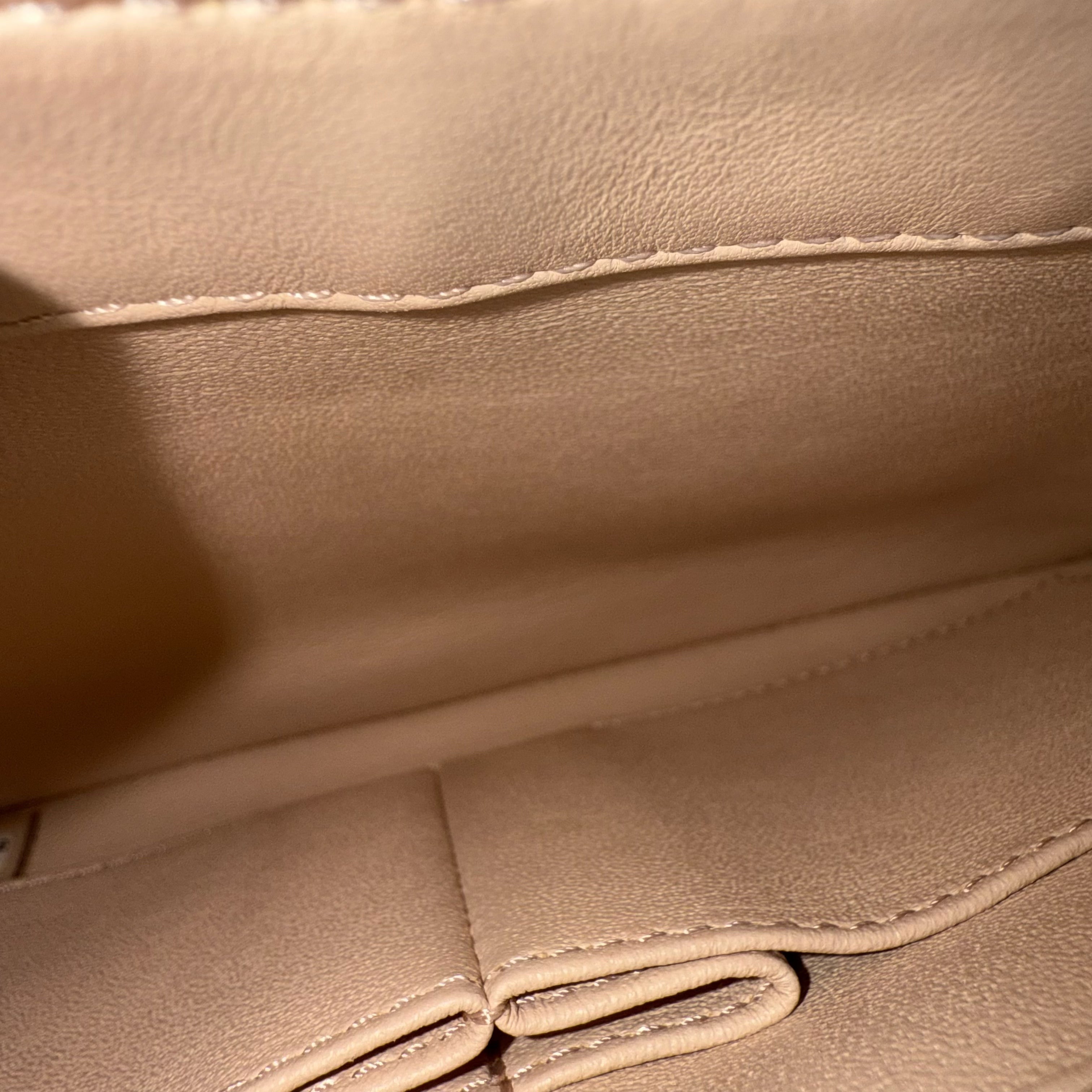Chanel Trendy CC - Quilted Lambskin Beige Gold Hardware Series 31