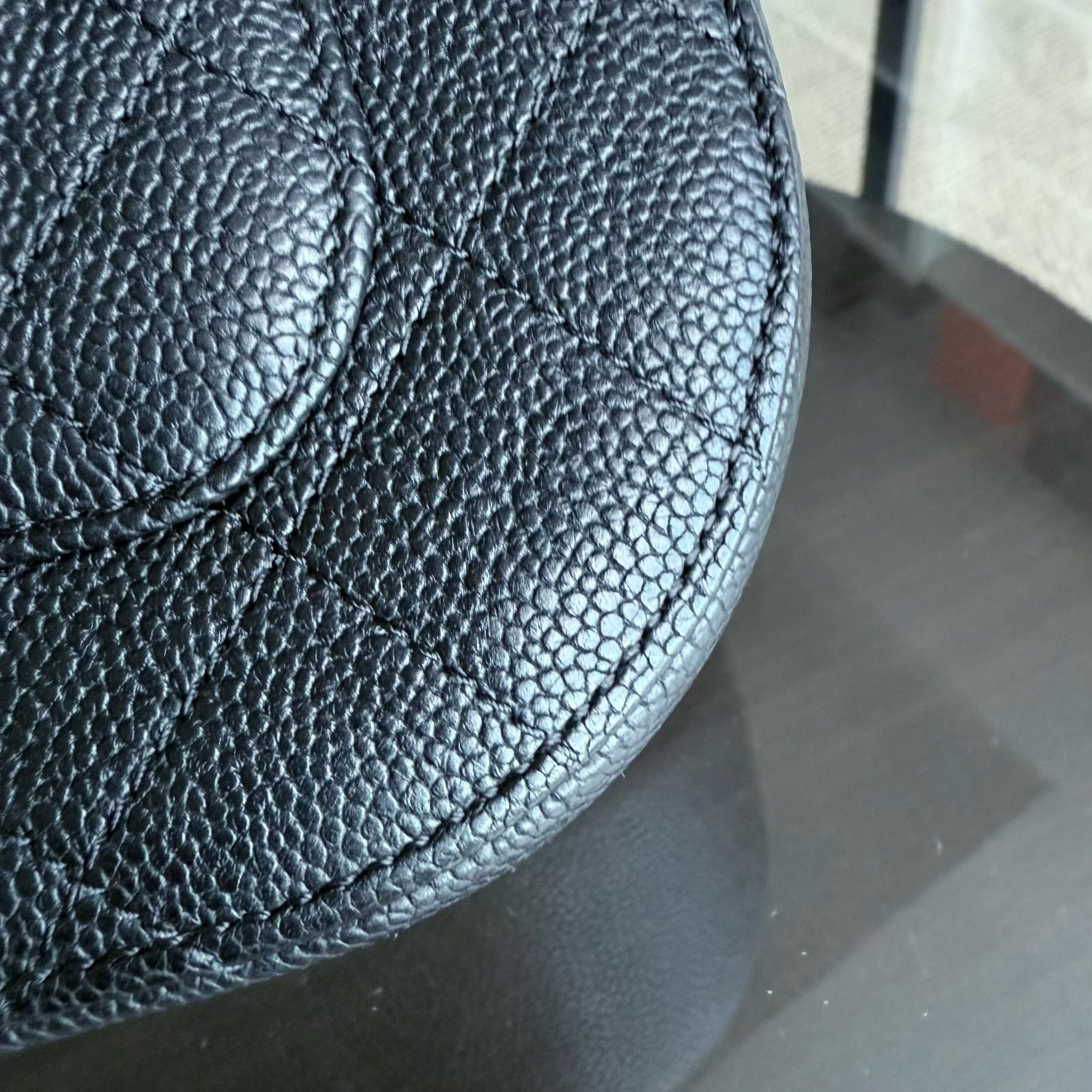 Chanel Coco Curve Cuba - Caviar Quilted Grained Calfskin Black Gold Hardware Series 23