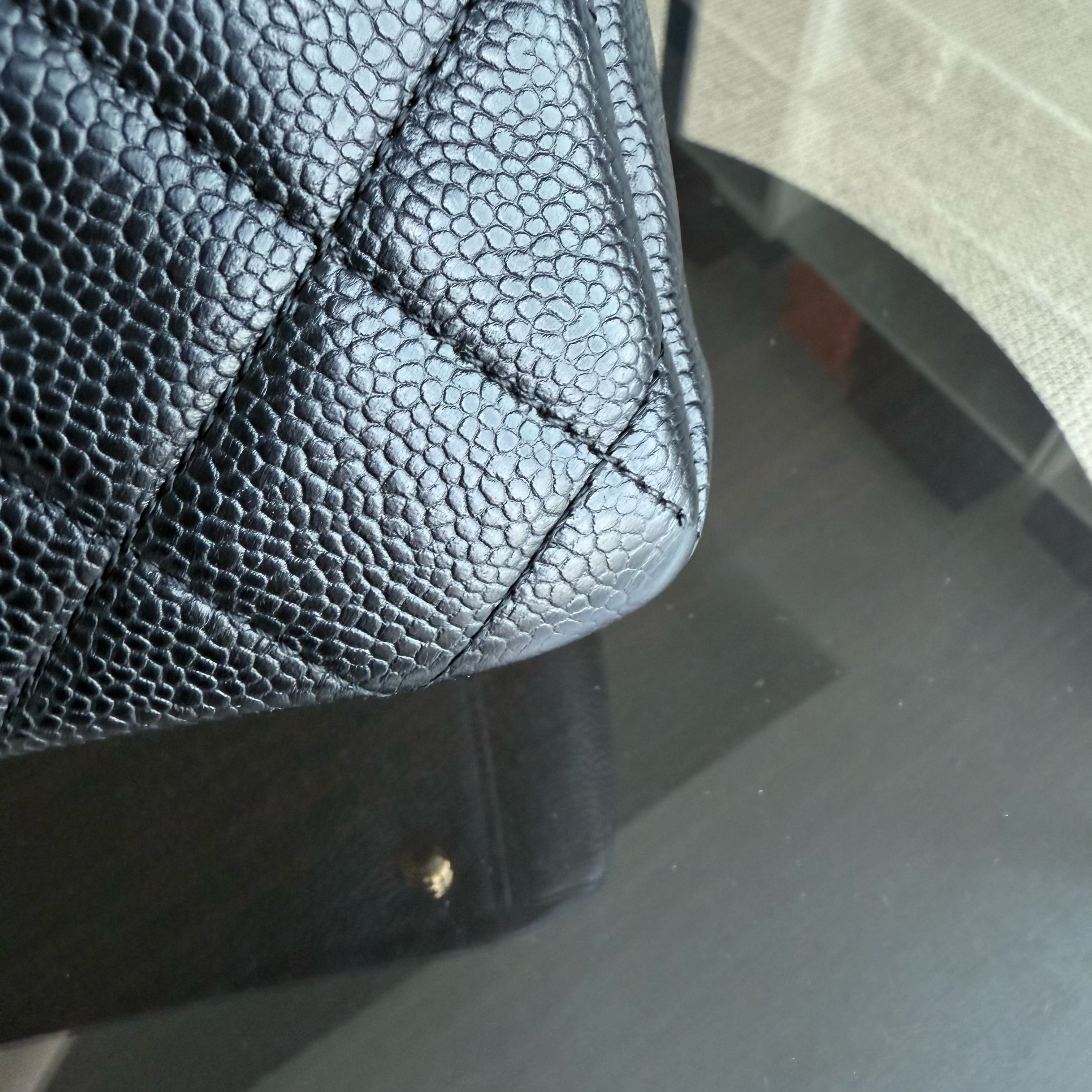 Chanel Petite Timeless Tote - Caviar Quilted Grained Calfskin Series 13