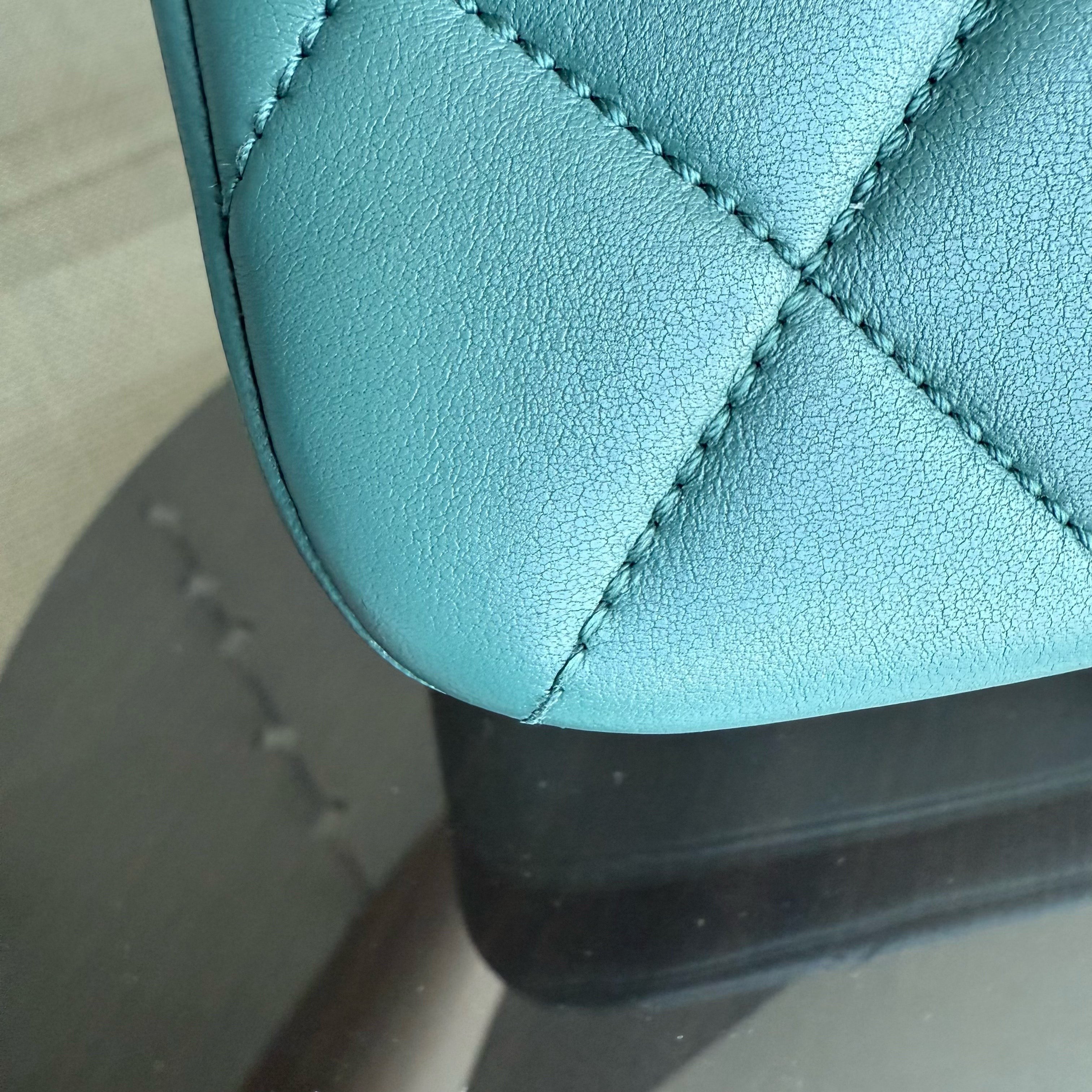 Chanel Trendy CC Small - Quilted Lambskin Green Gold Hardware Series 26