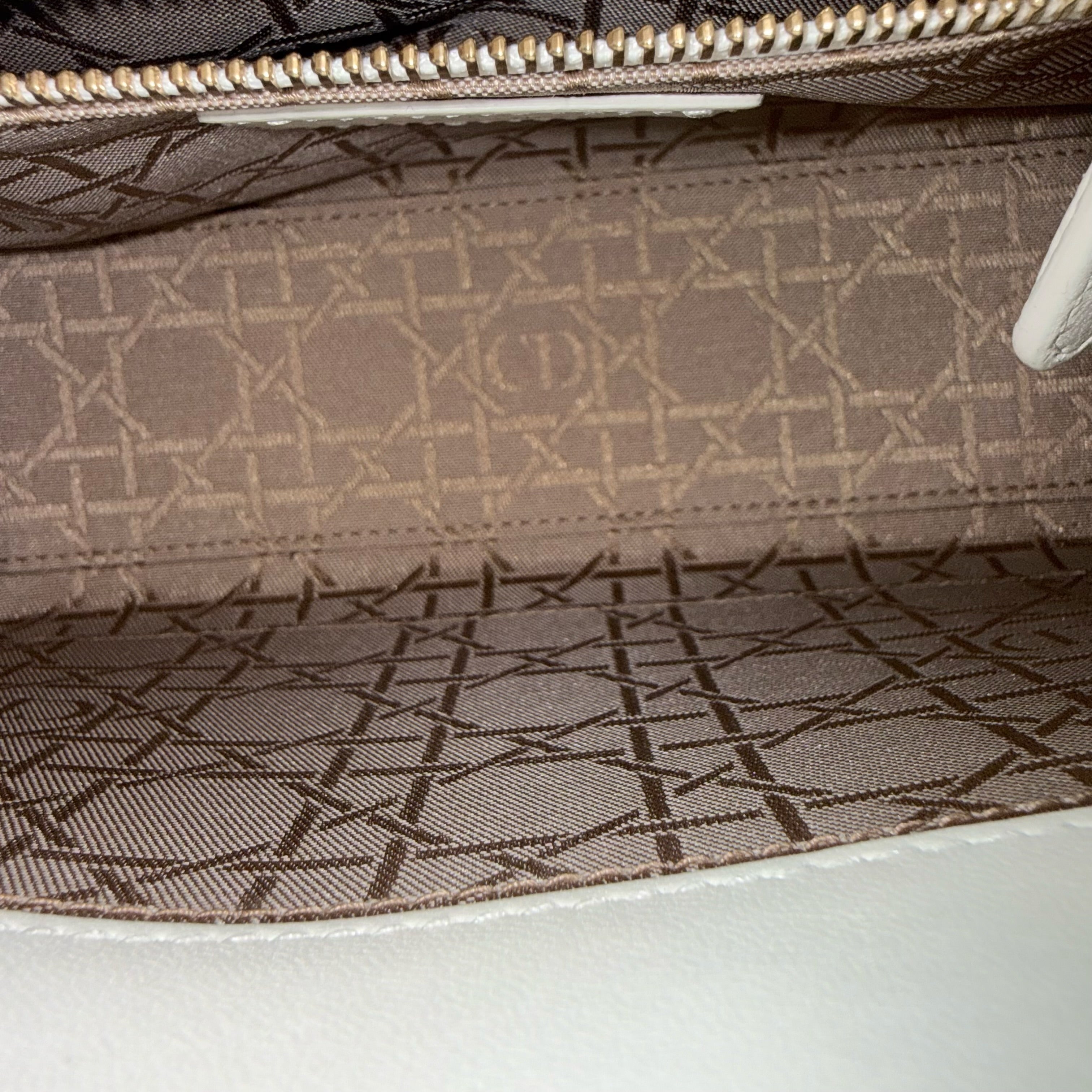 Dior MyABC Lady Small - Cannage Lambskin White Gold Hardware