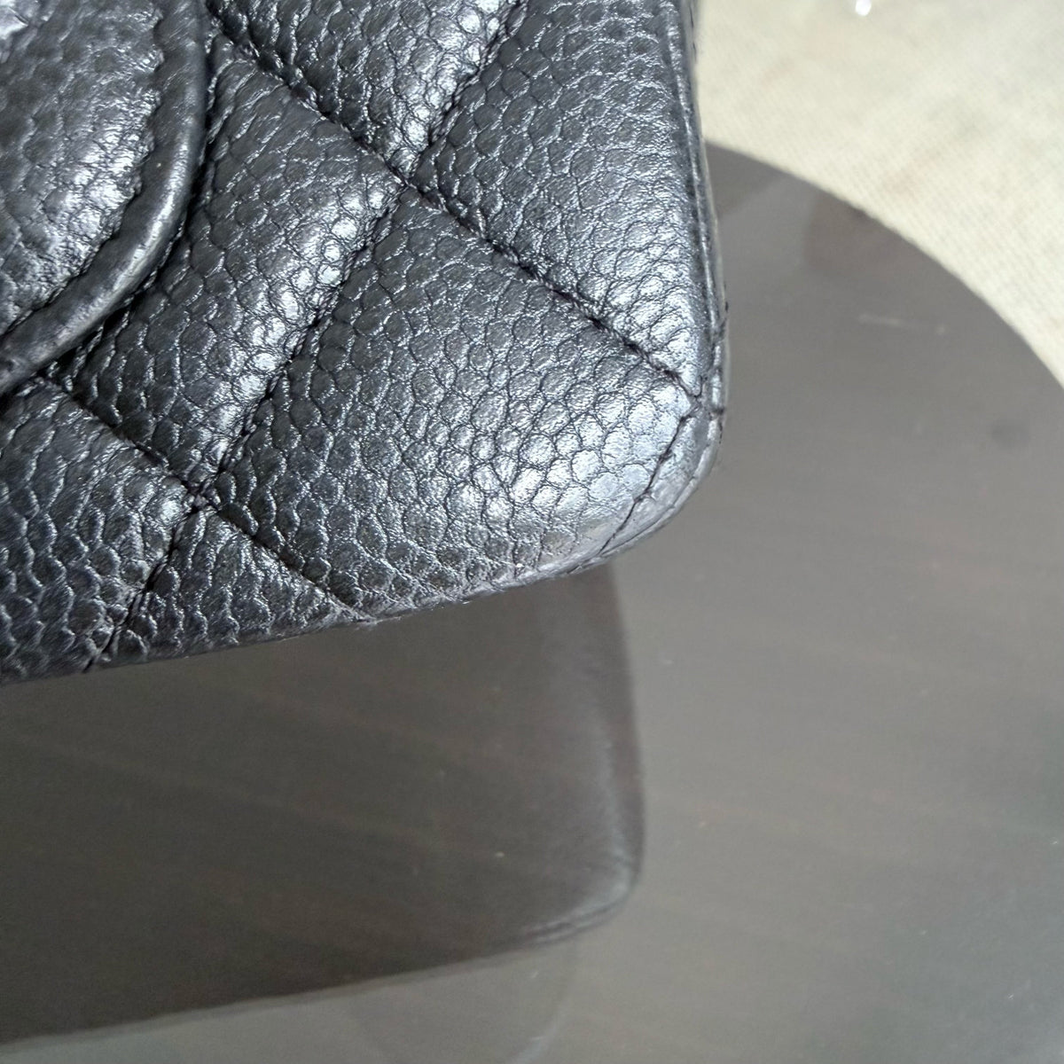 Chanel Classic Flap Mini - 20CM Caviar Quilted Black Silver Hardware Series 20