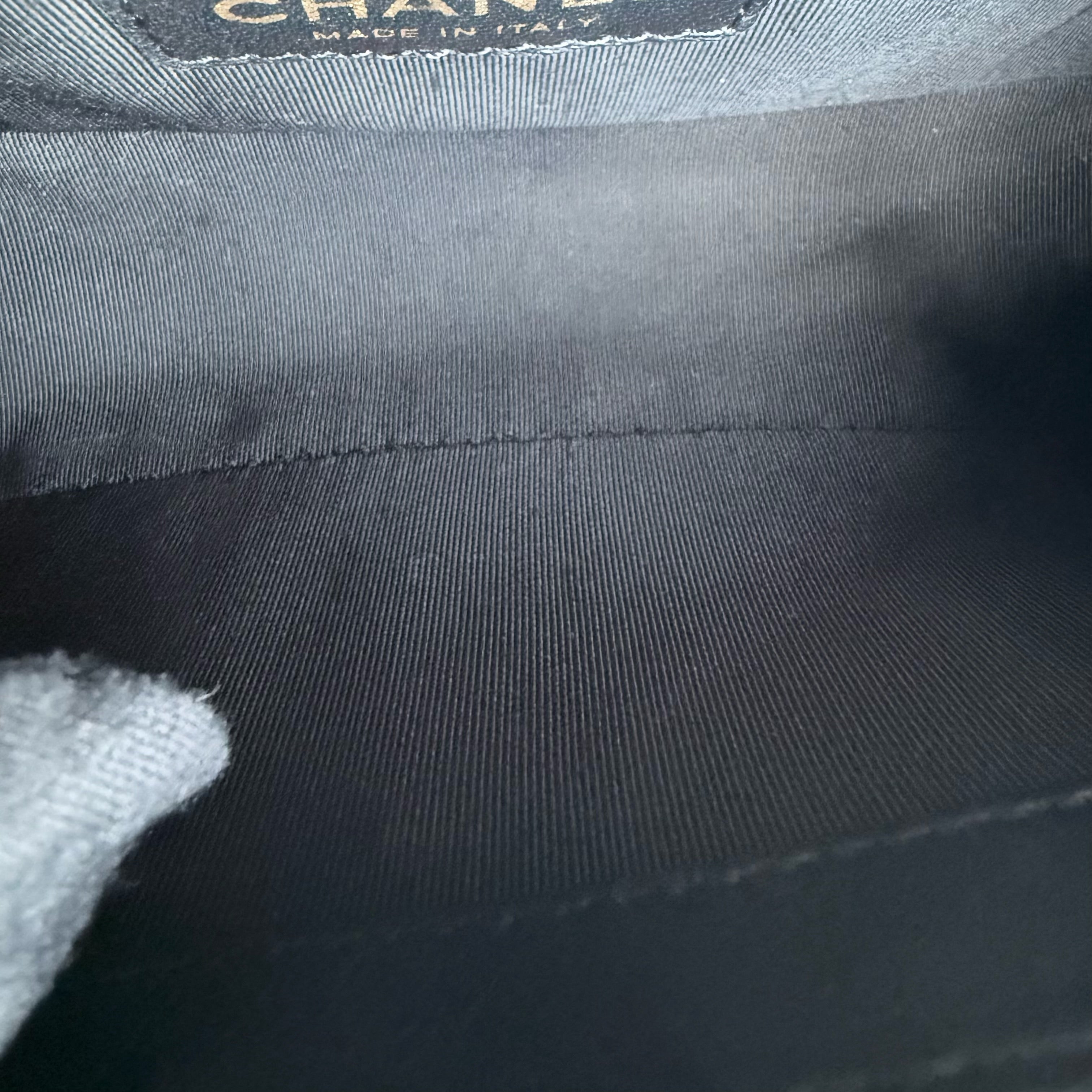 Chanel Boy Small - Quilted Lambskin Black Gold Hardware Series 24