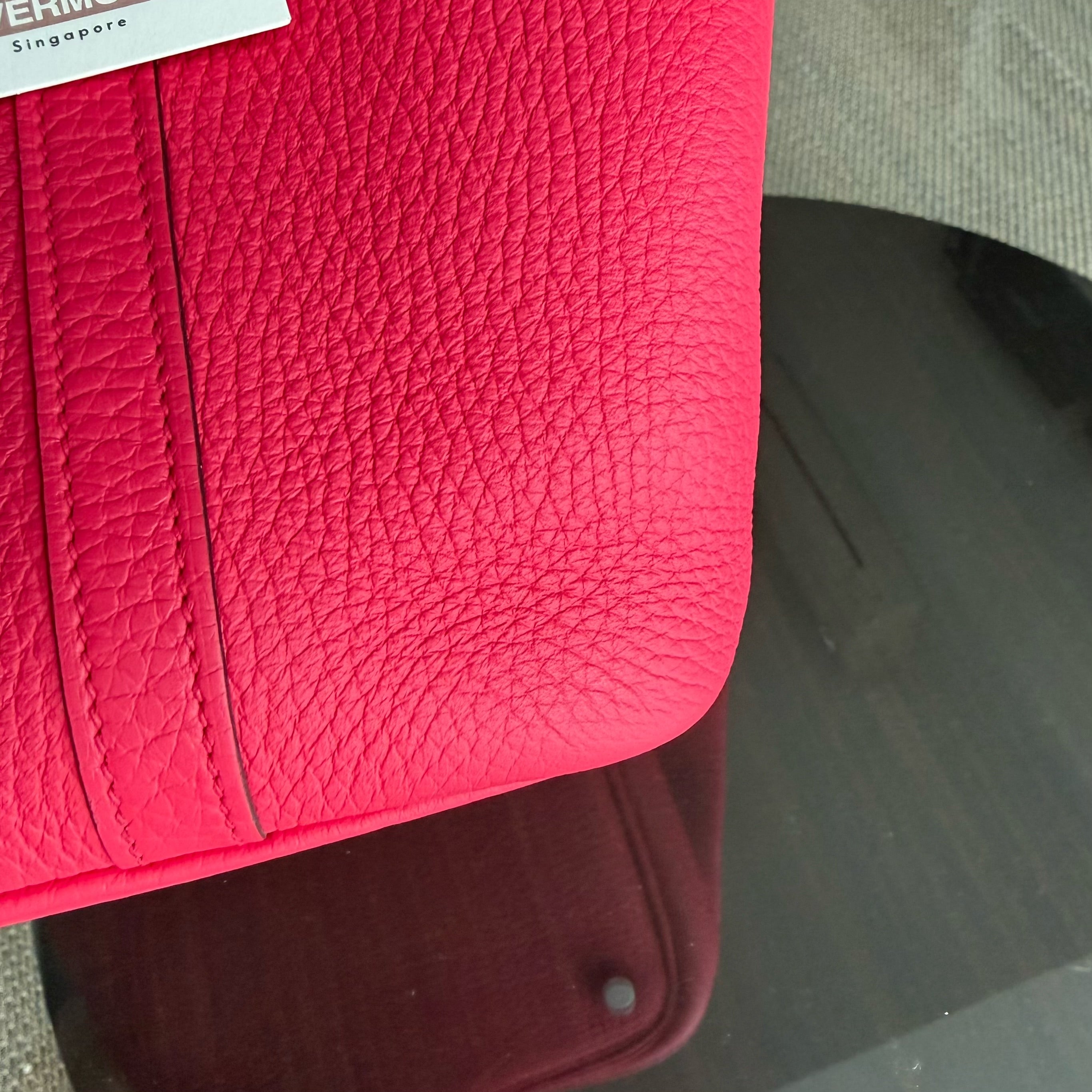 Hermes Picotin Lock 18 - TC Taurillion Clemence Pink Palladium Hardware Stamp A