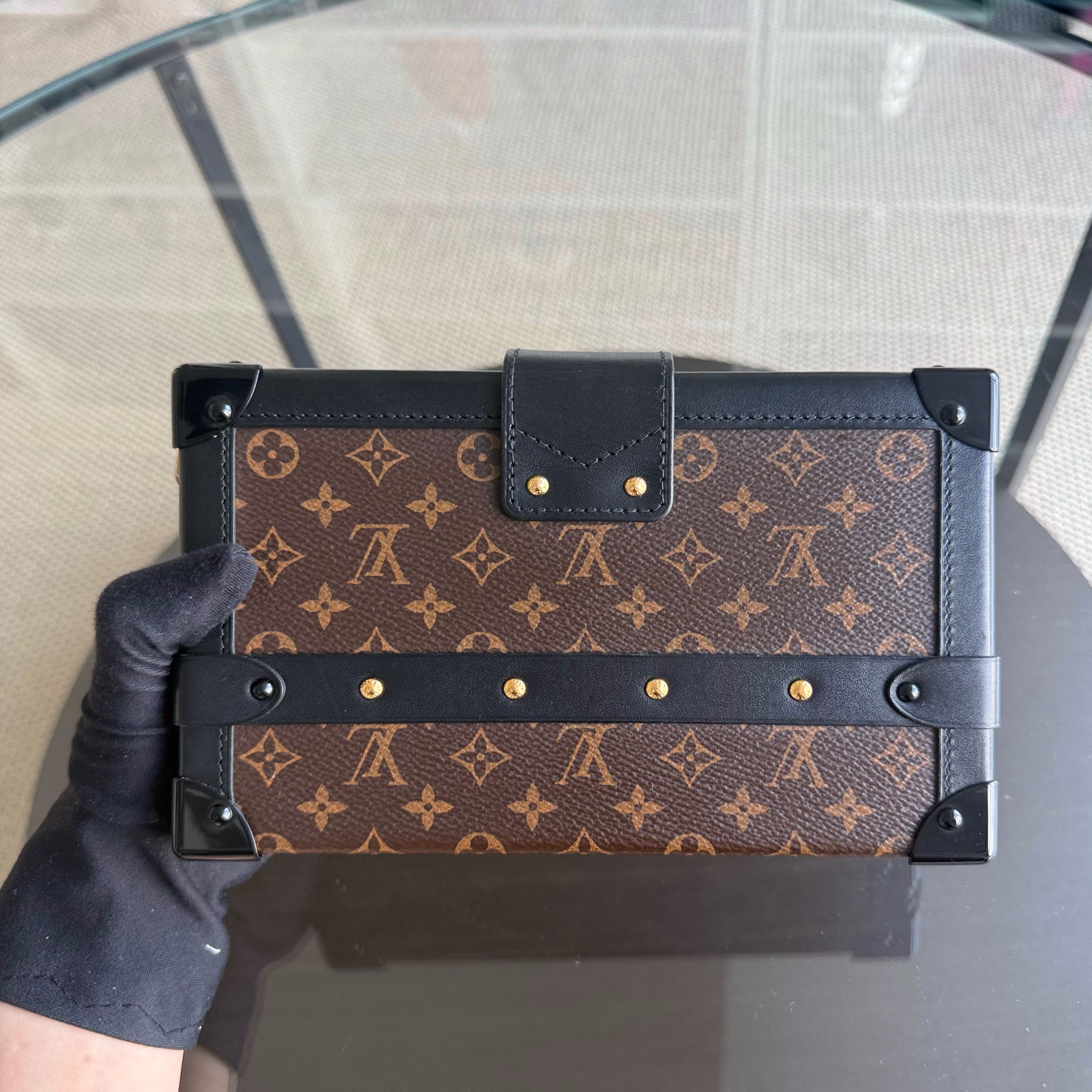 Louis Vuitton Petite Malle - Monogram Canvas New Version Crossbody Box Bag