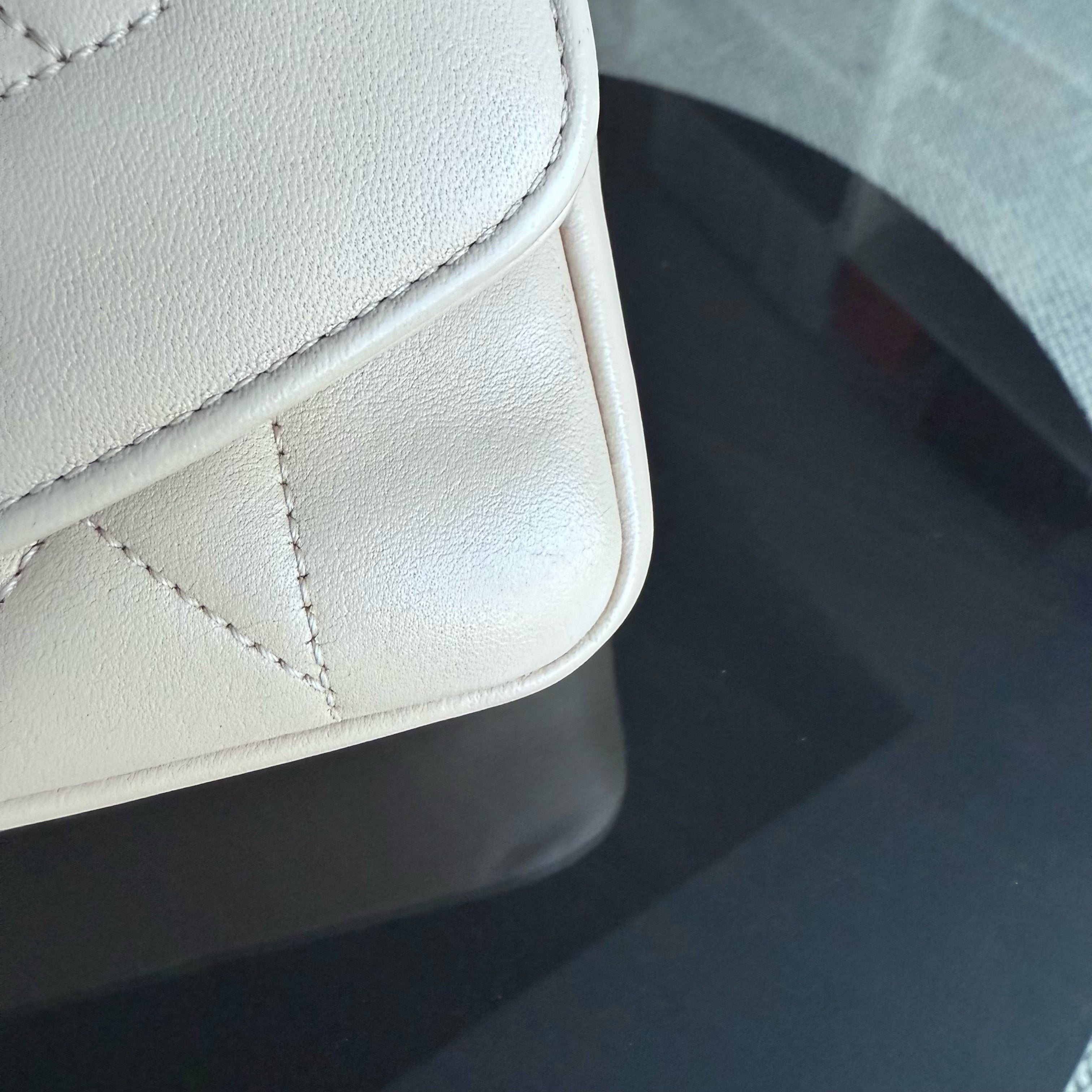 Chanel Diana Small - 22CM Quilted Lambskin Beige Gold Hardware Series 20