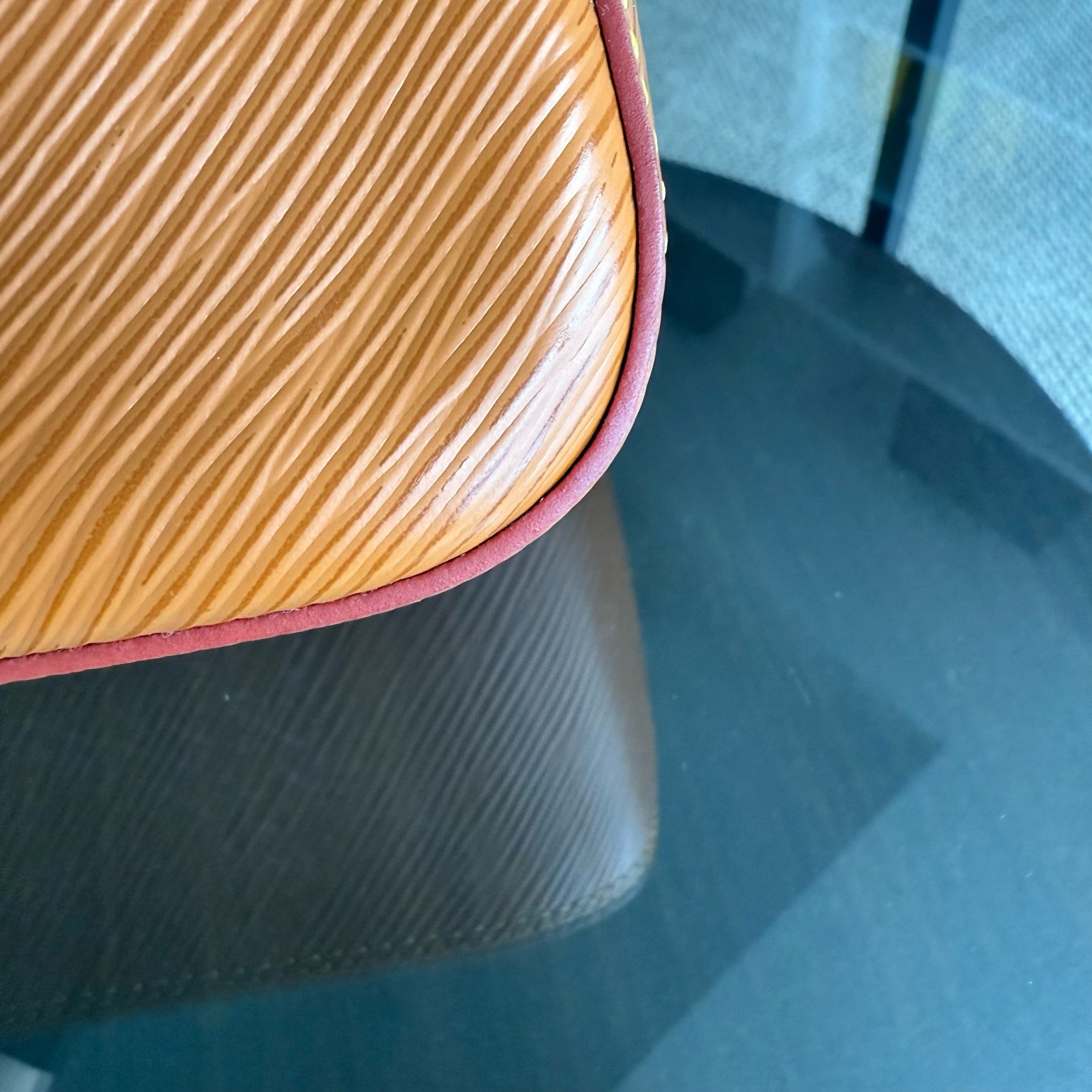 Louis Vuitton Marelle Gold Miel Epi Leather Monogram Pouch