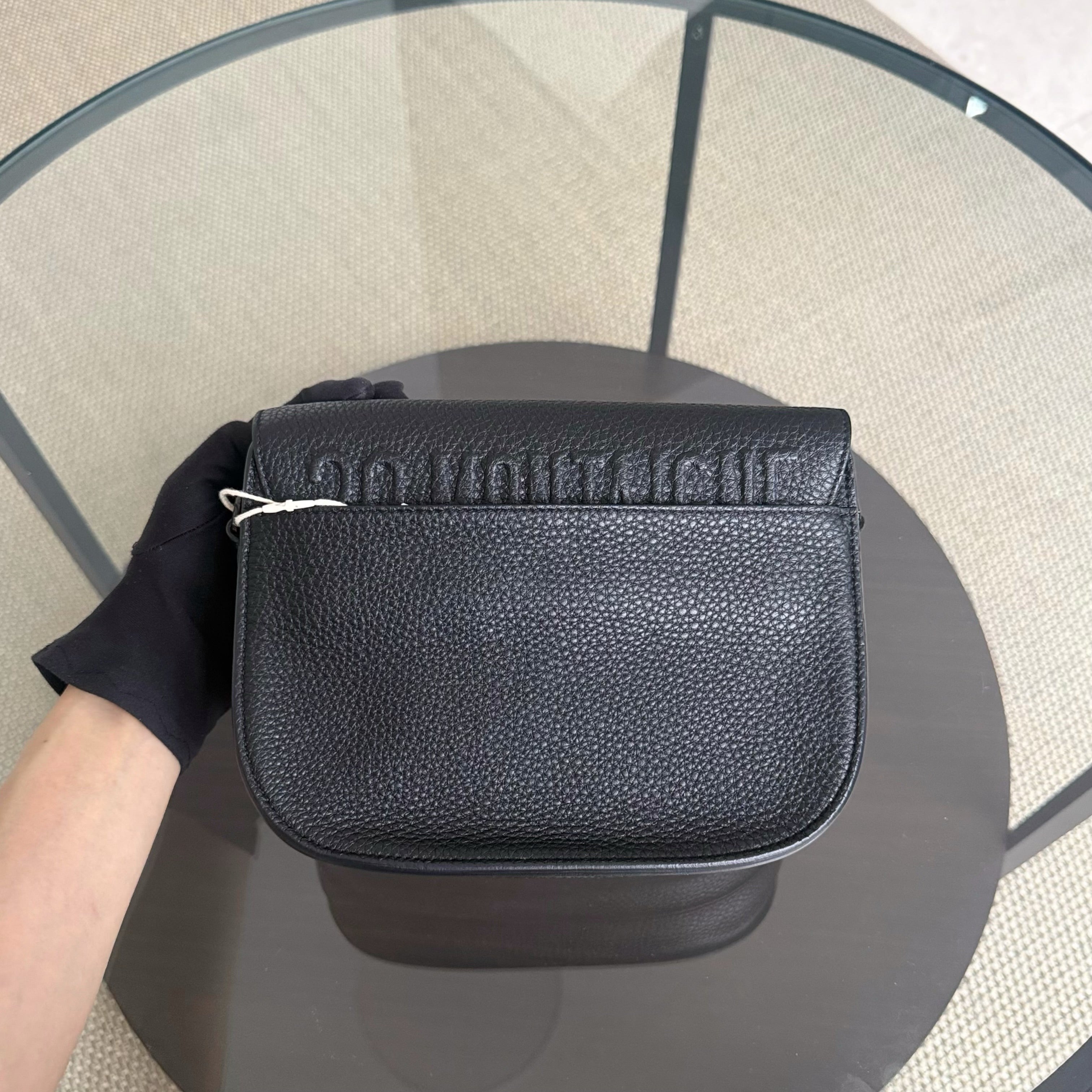 Dior Bobby Medium - Caviar Black All Black Hardware