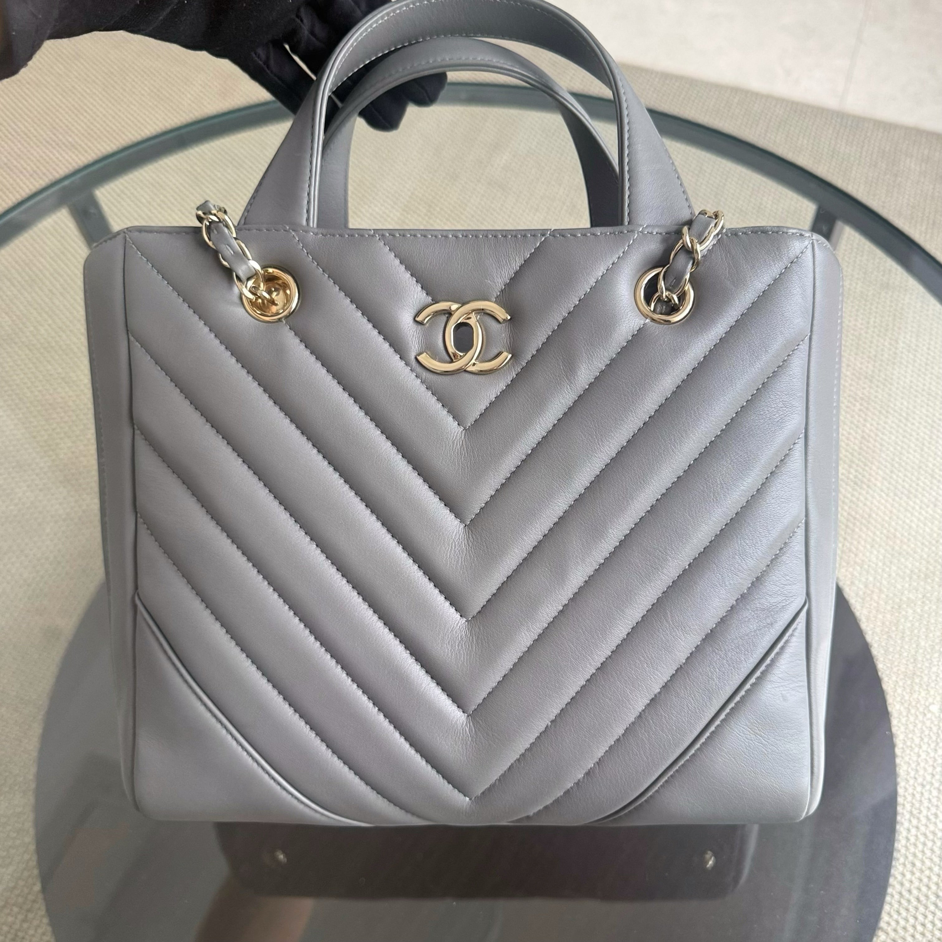 Chanel Chevron Statement Small - 26CM Tote Bag Series 26