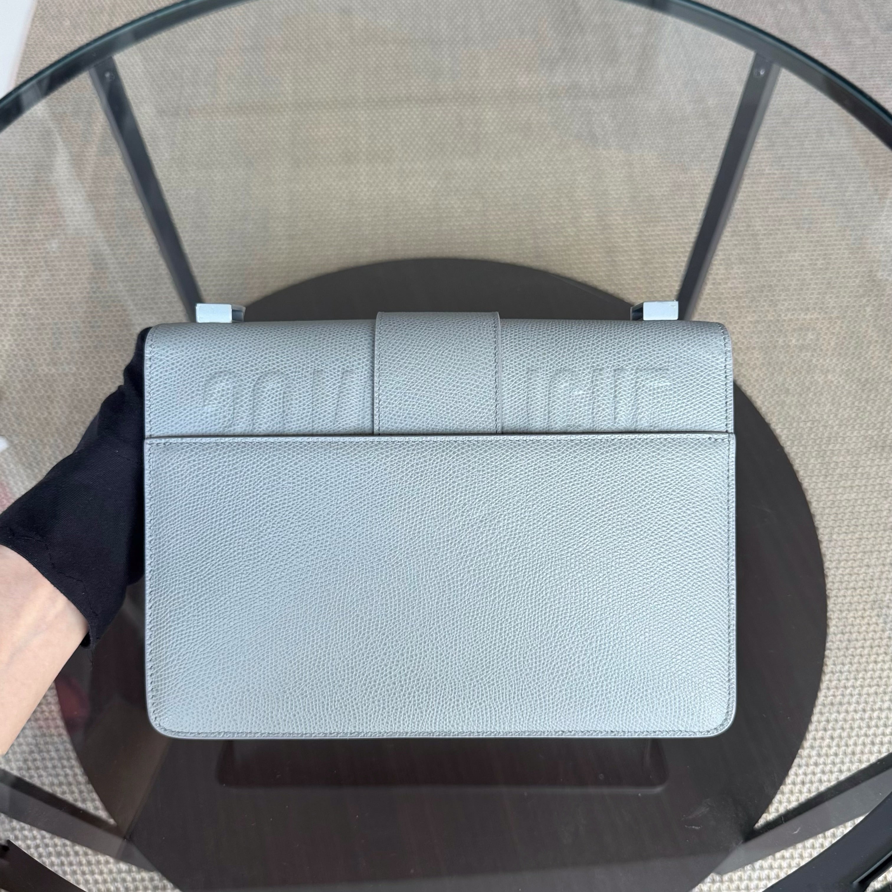 Dior 30 Montaigne - Caviar Gray So Gray Hardware