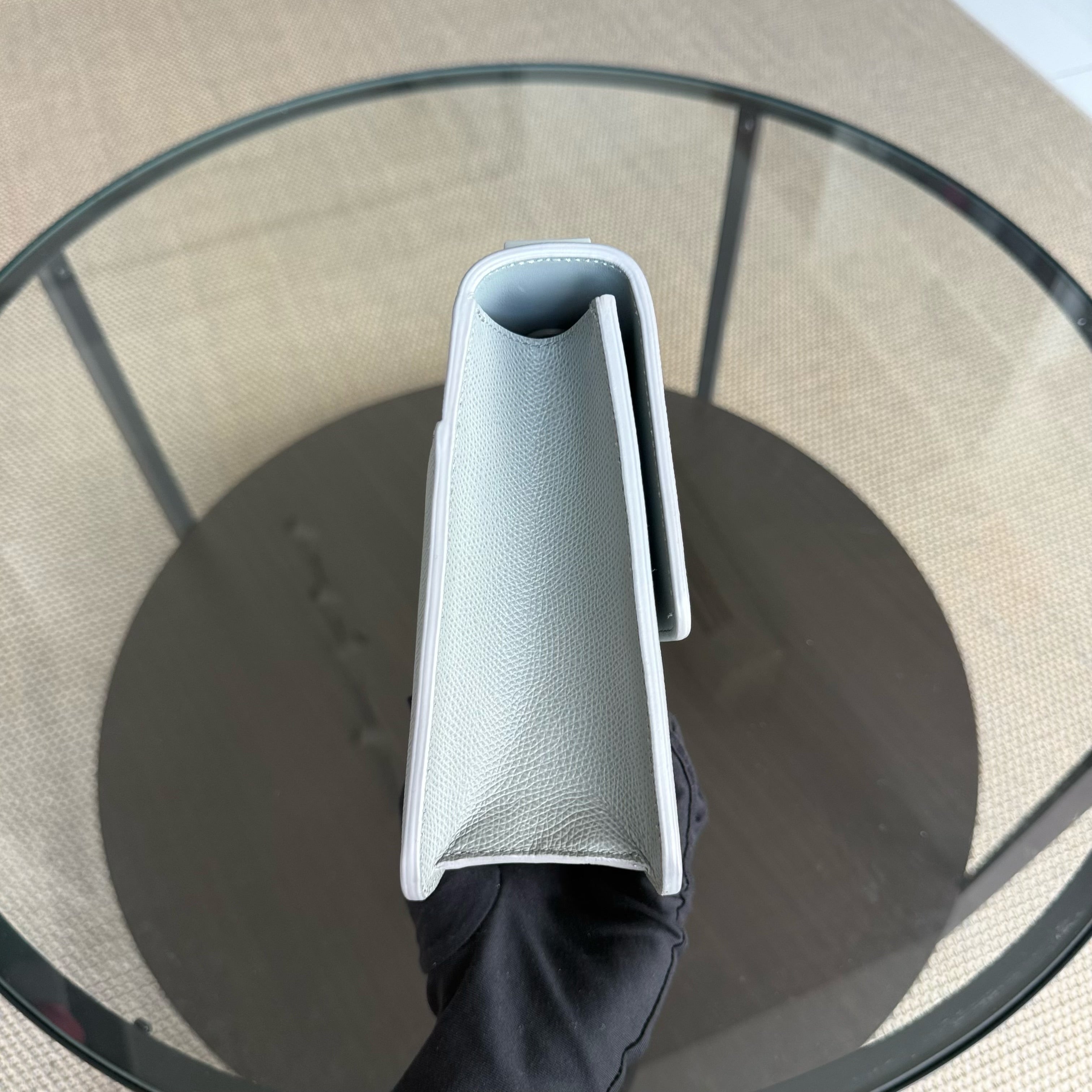 Dior 30 Montaigne - Caviar Gray So Gray Hardware
