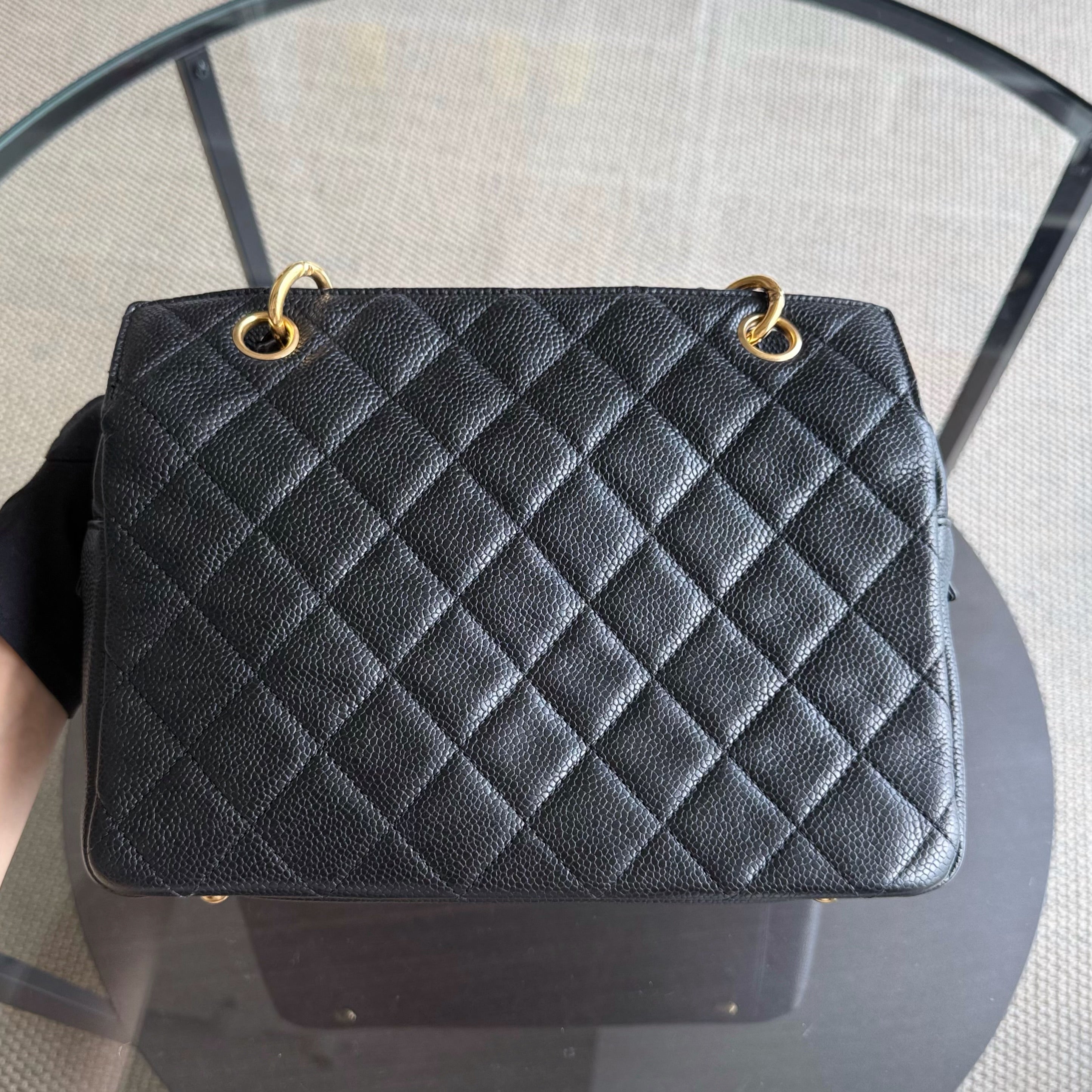 Chanel Petite Timeless Tote - Caviar Quilted Grained Calfskin