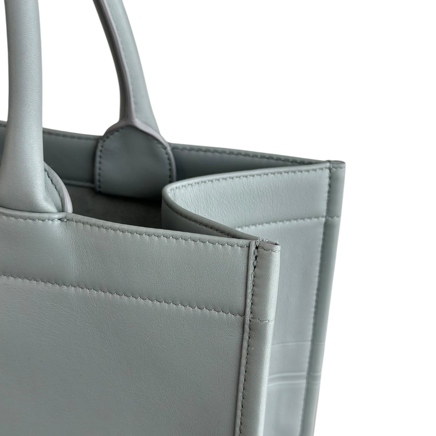 Dior Book Tote - 36CM Medium Smooth Calfskin Grey Gray Top Handle Bag