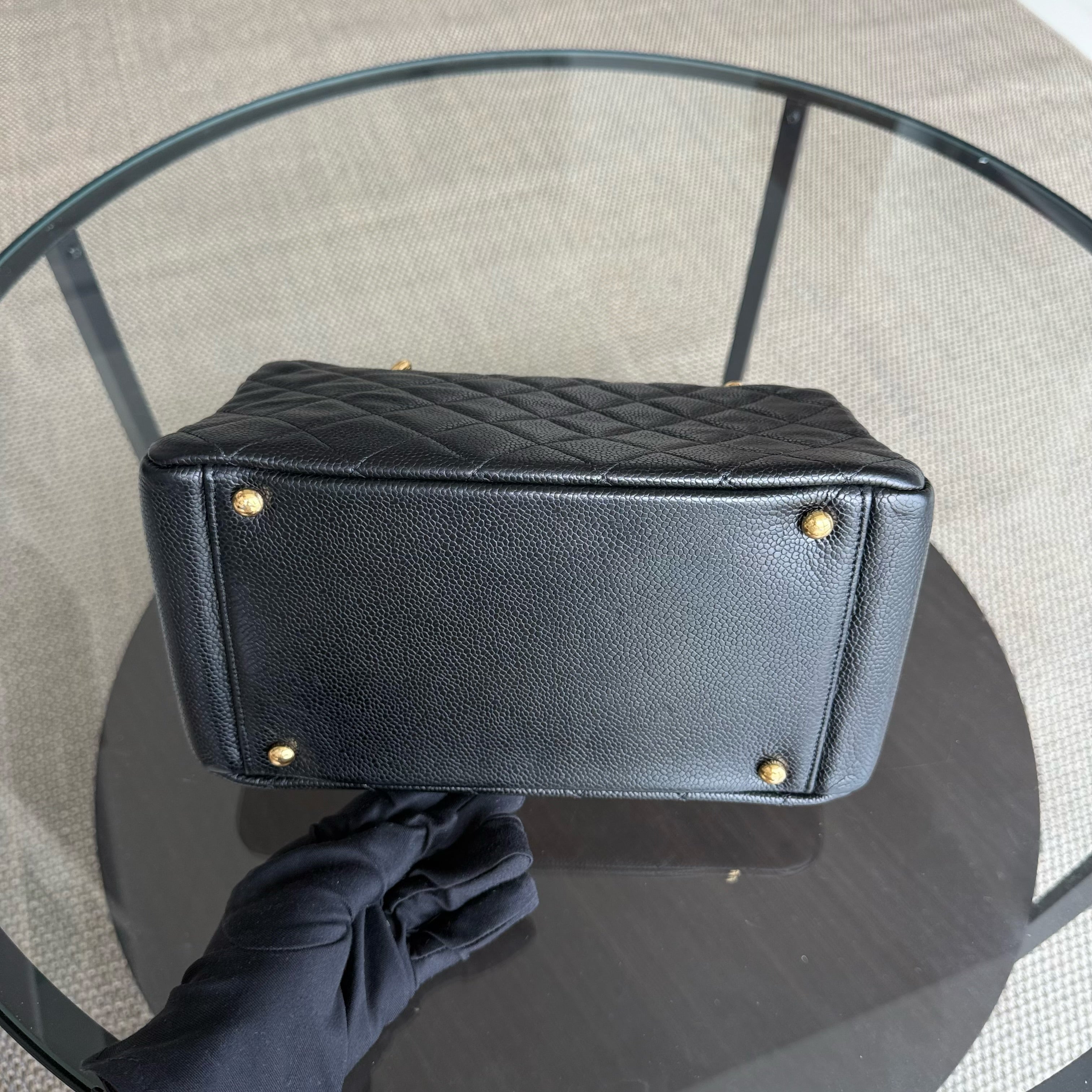 Chanel Petite Timeless Tote - Caviar Quilted Grained Calfskin