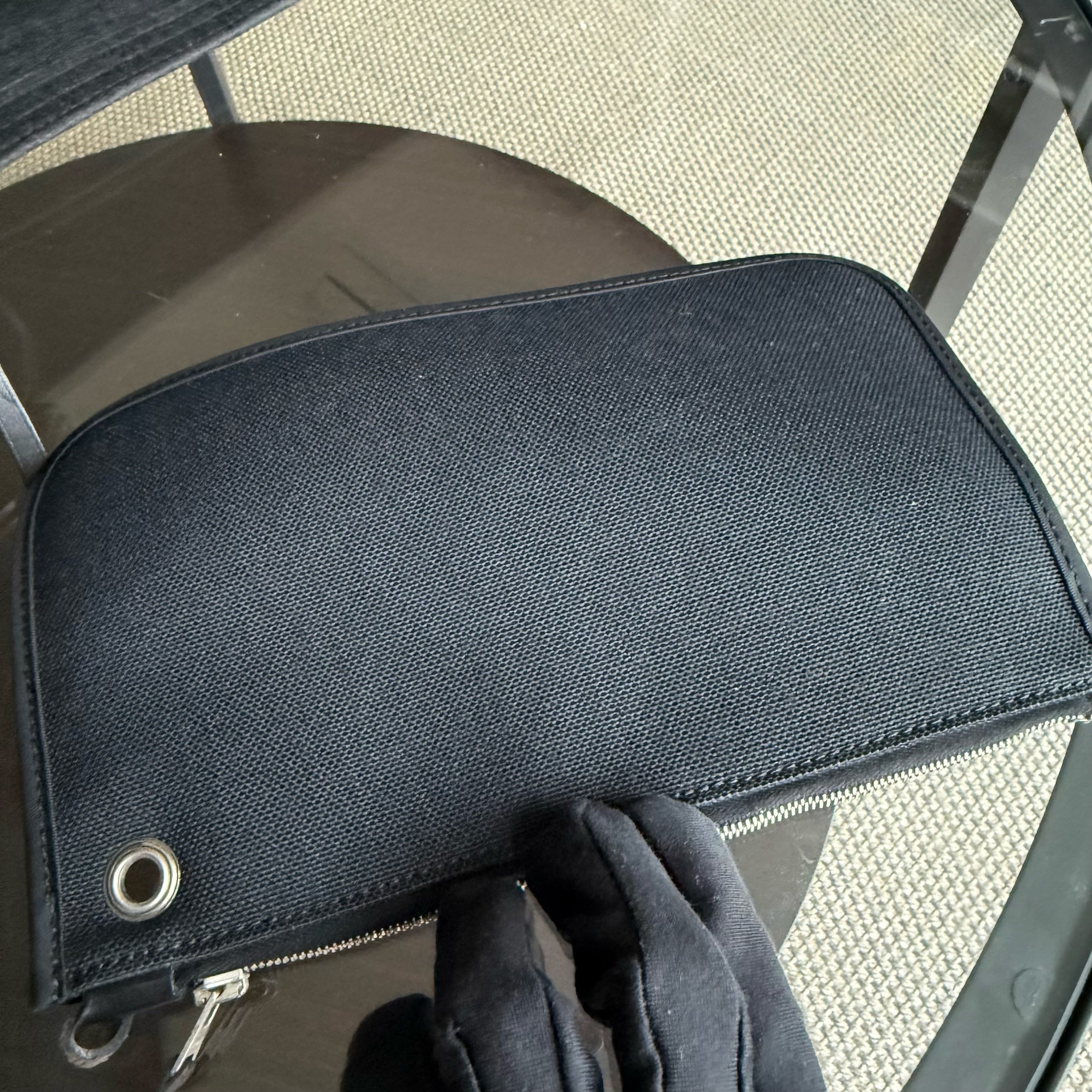 Hermes Herbag Zip 31 Laque Black PHW