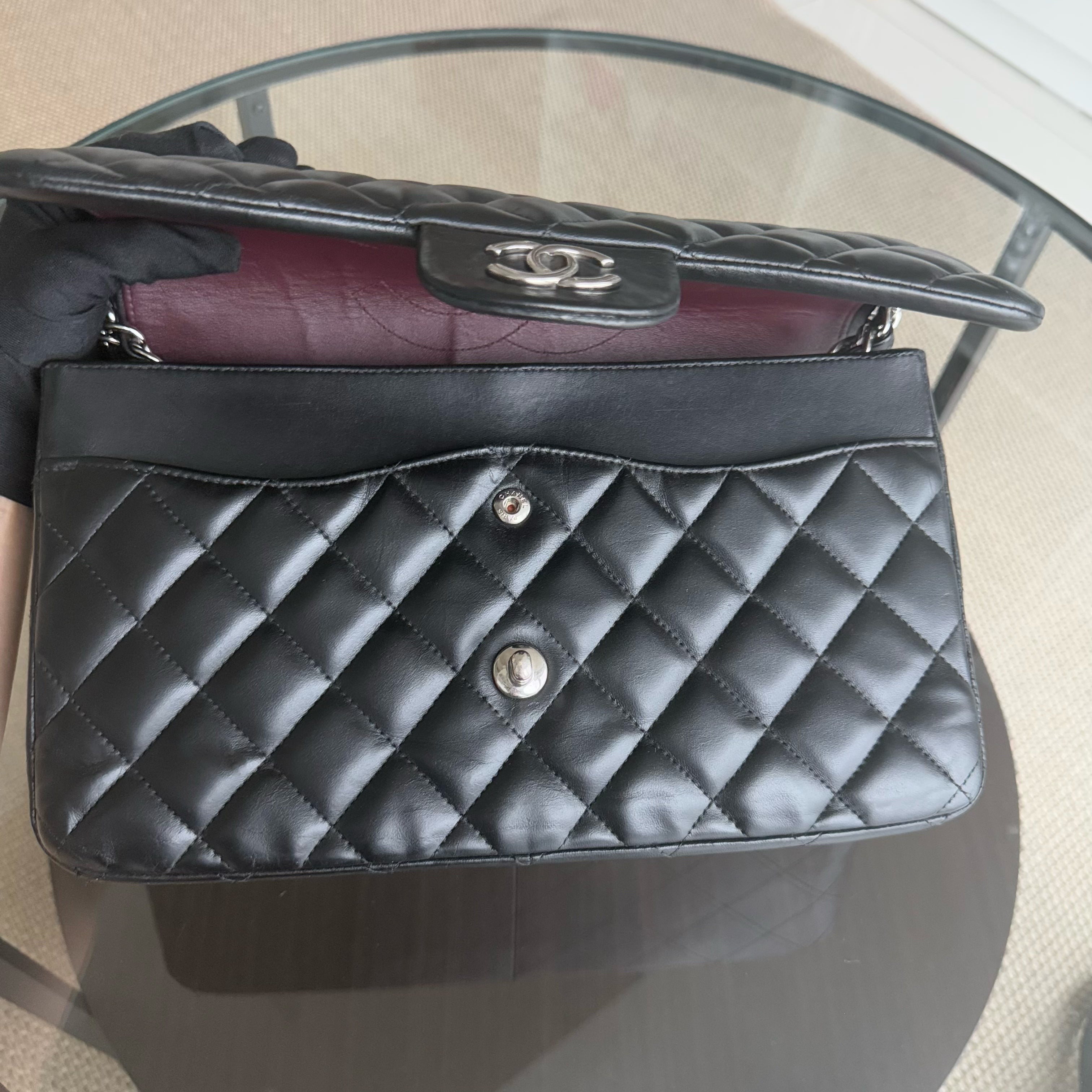 Chanel Classic Flap Jumbo - Double Flap 30CM Quilted Lambskin Series 14