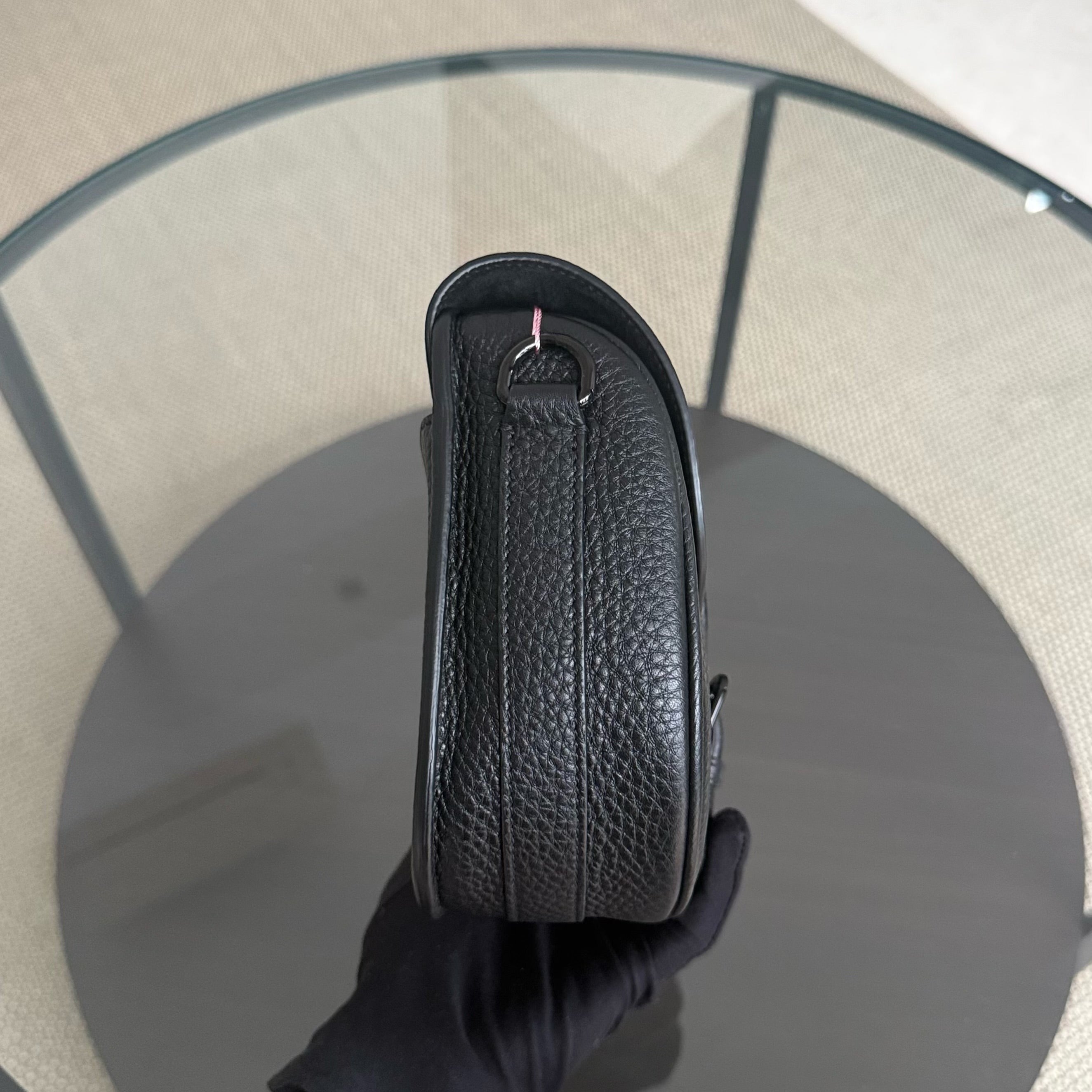 Dior Bobby Medium - Caviar Black All Black Hardware