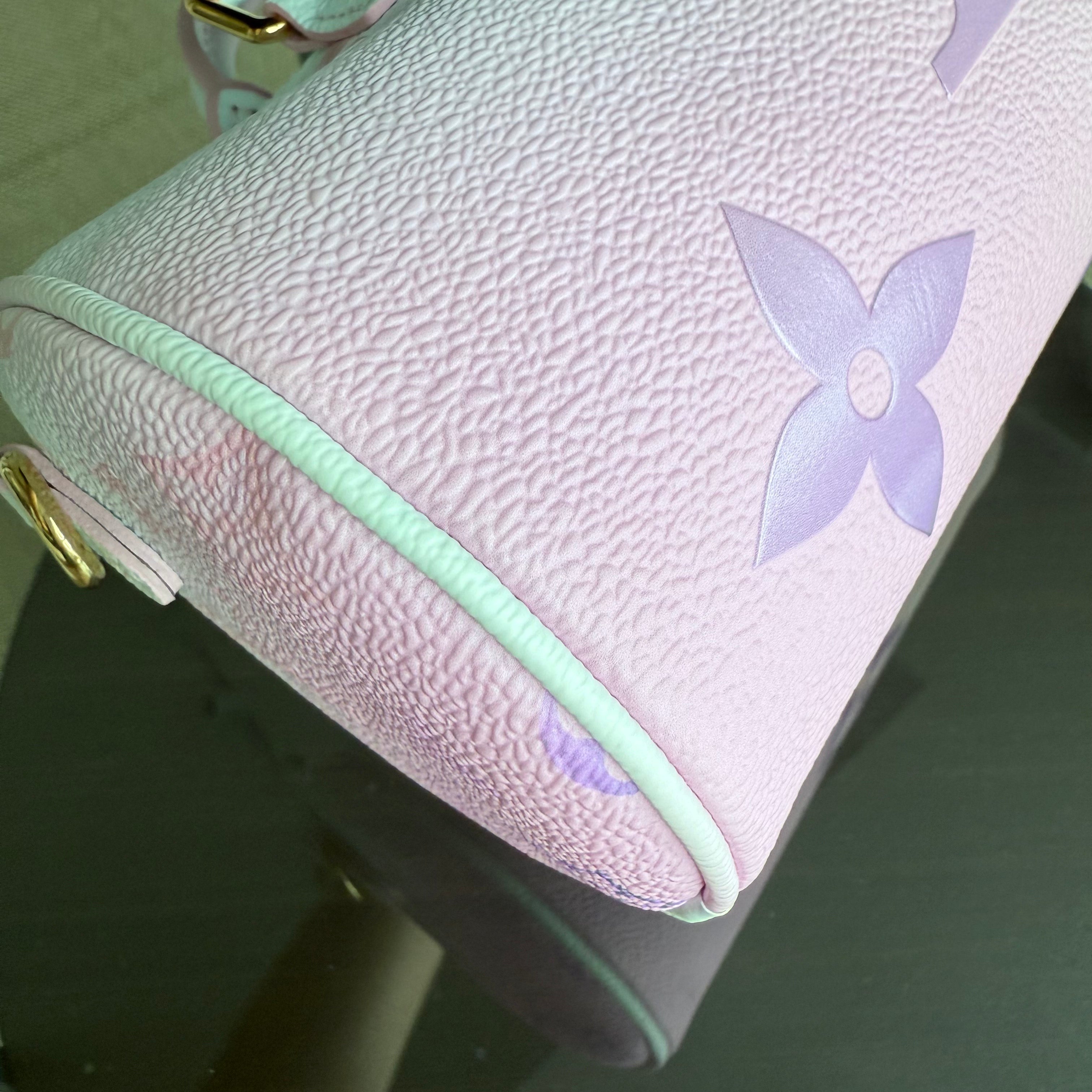 Louis Vuitton Papillon BB - Spring in the City Monogram Giant Canvas Multicolor