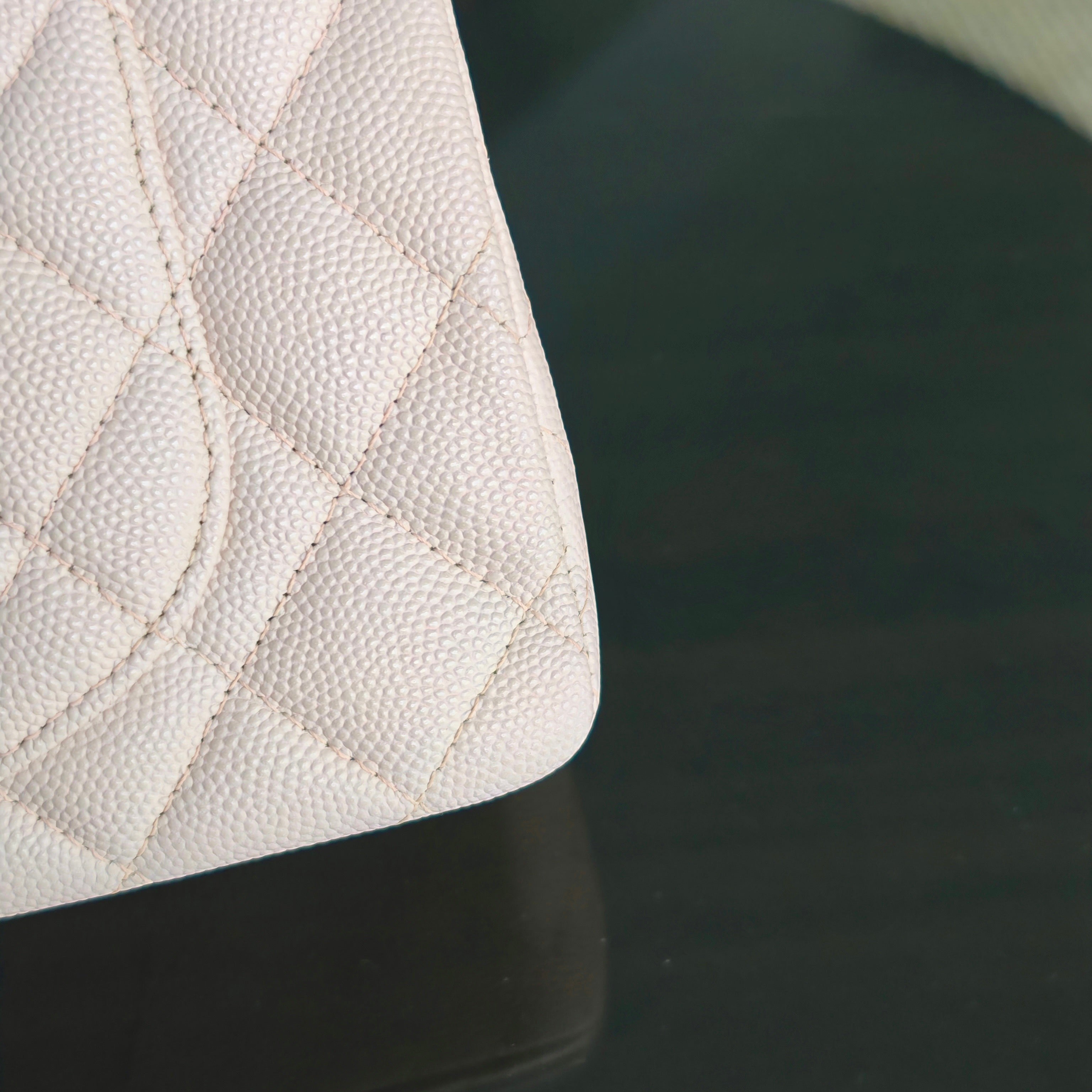 Chanel Classic Flap Small - Caviar 23CM Quilted Light Pink Light Gold Hardware Series 29