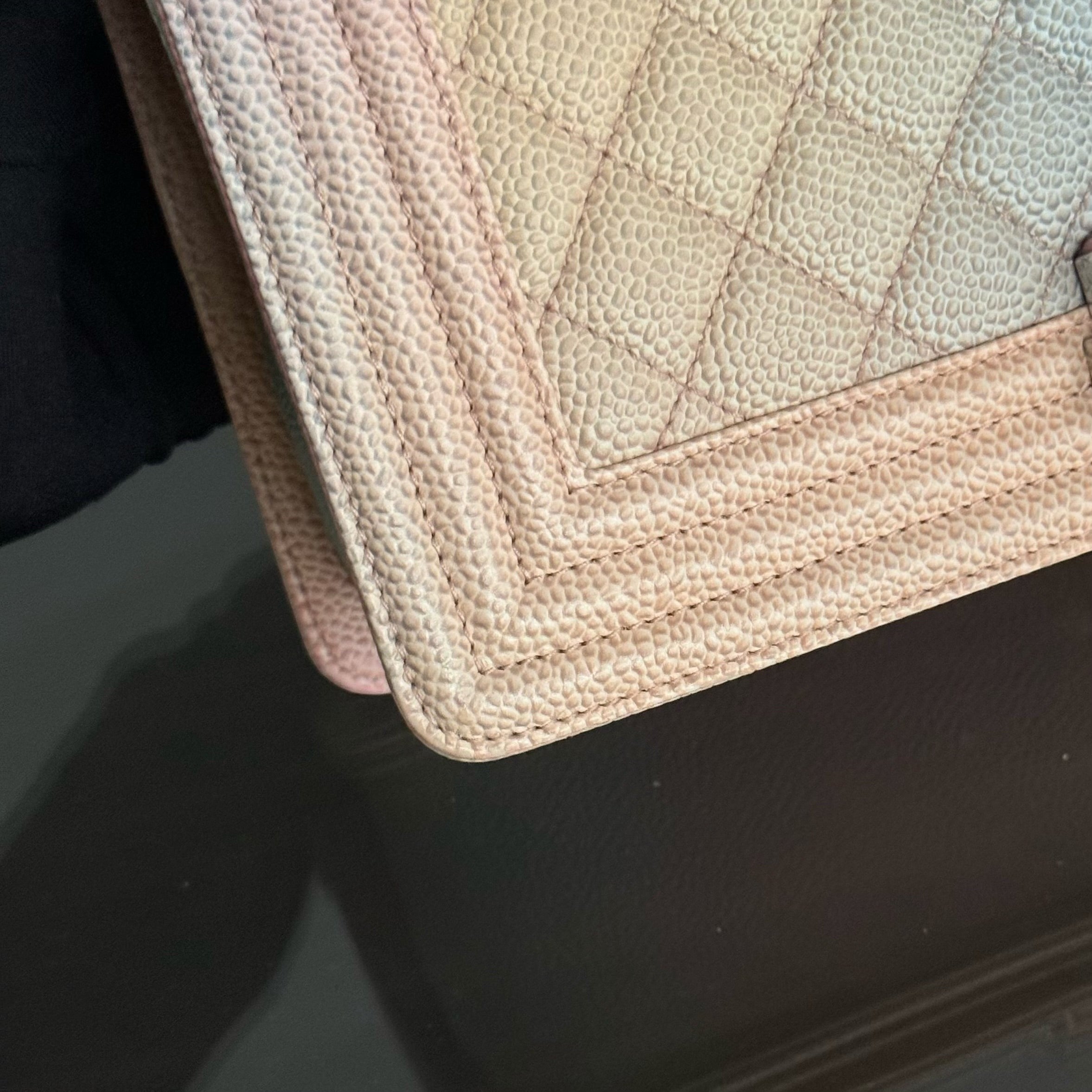 Chanel Boy Medium - Caviar 25CM Quilted Rainbow Limited Edition Series 25
