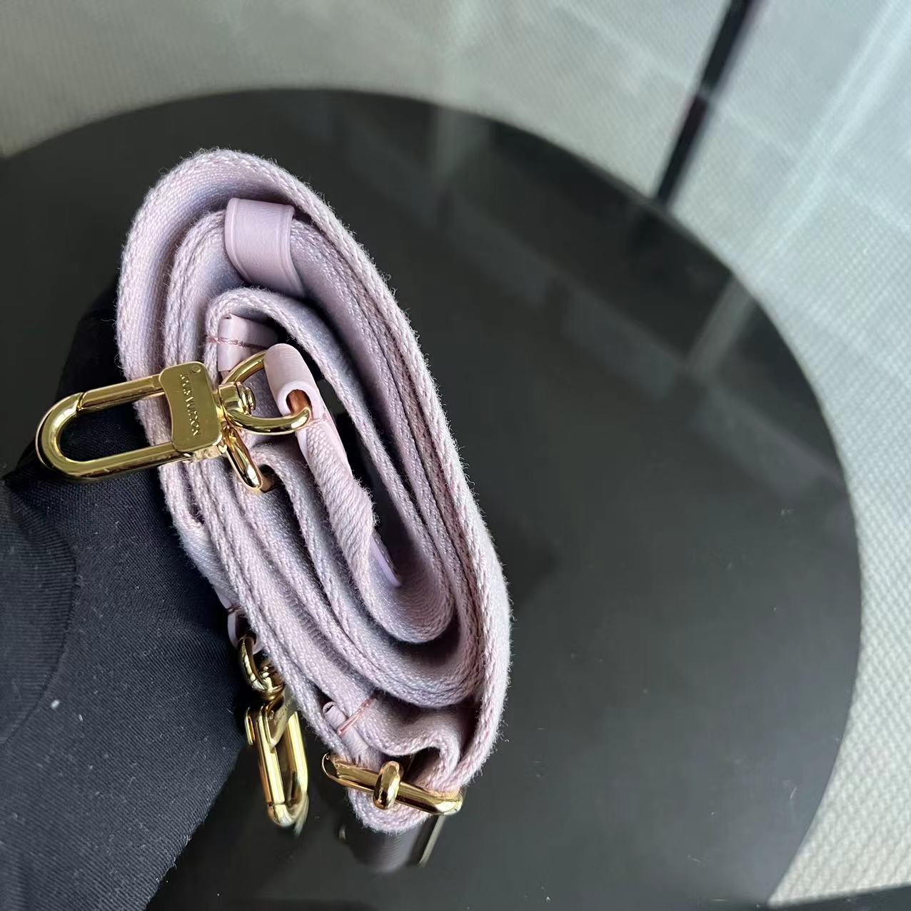 *Full Set Recipet* Louis Vuitton Coussin PM Puffy Lambskin Light Purple Golden Hardware