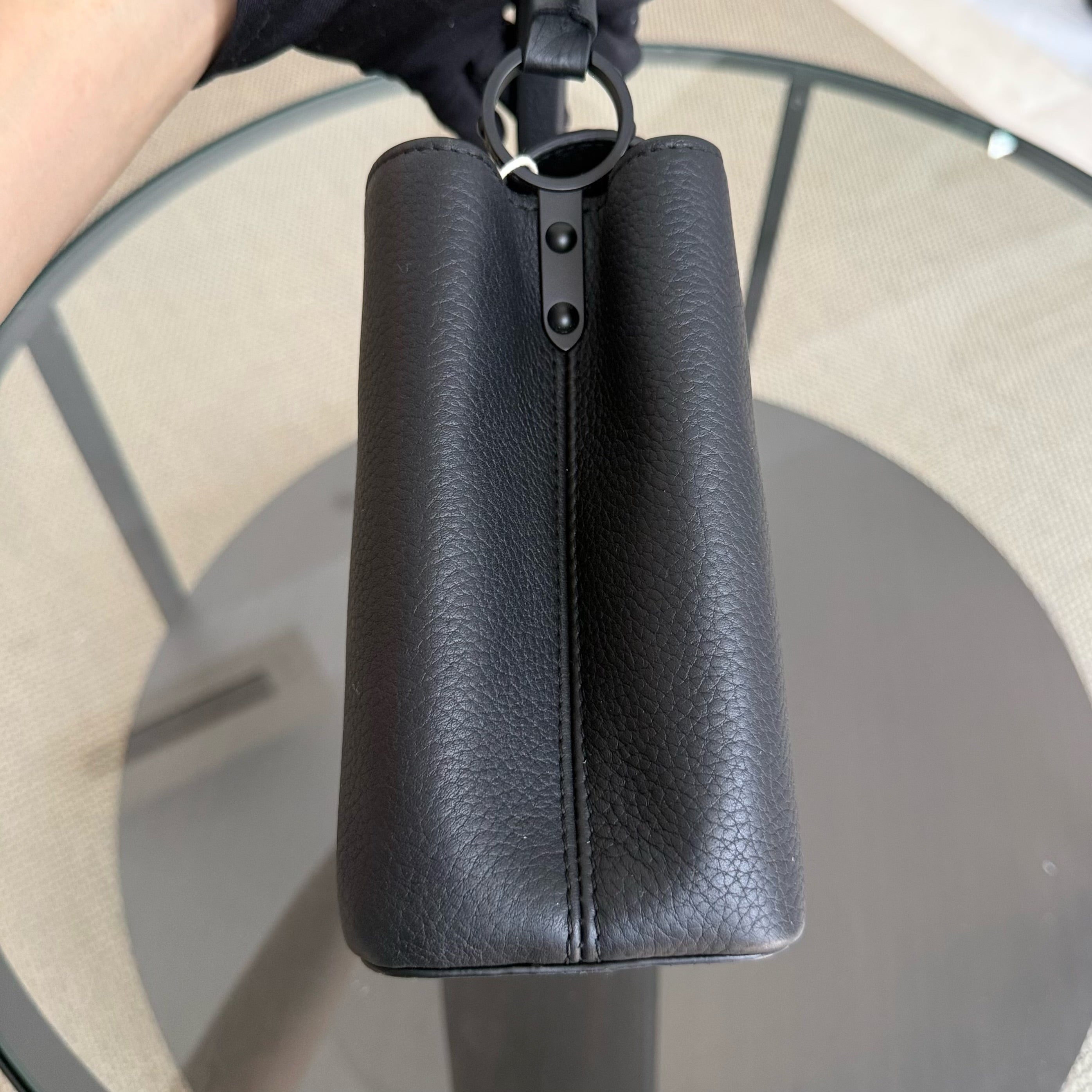 Louis Vuitton Capucines BB - Taurillon Grained Calfskin All Black