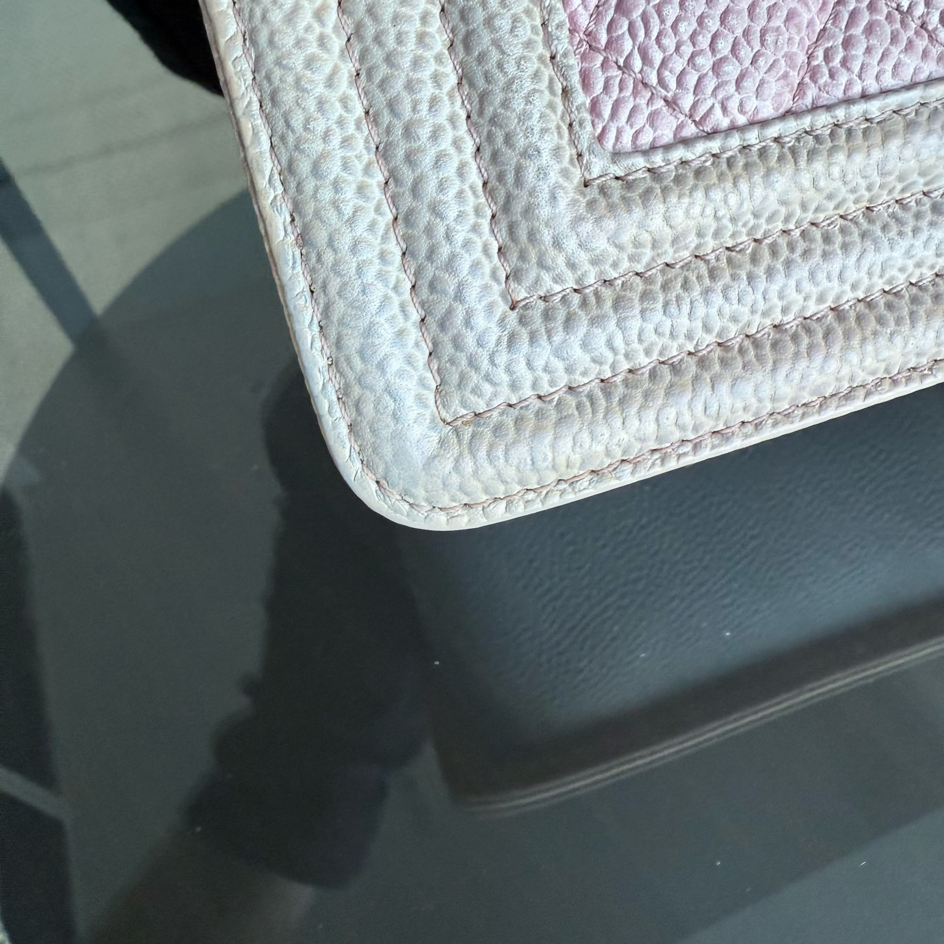 Chanel Boy Medium - Caviar 25CM Quilted Grained Calfskin Rainbow Limited Edition Series 25