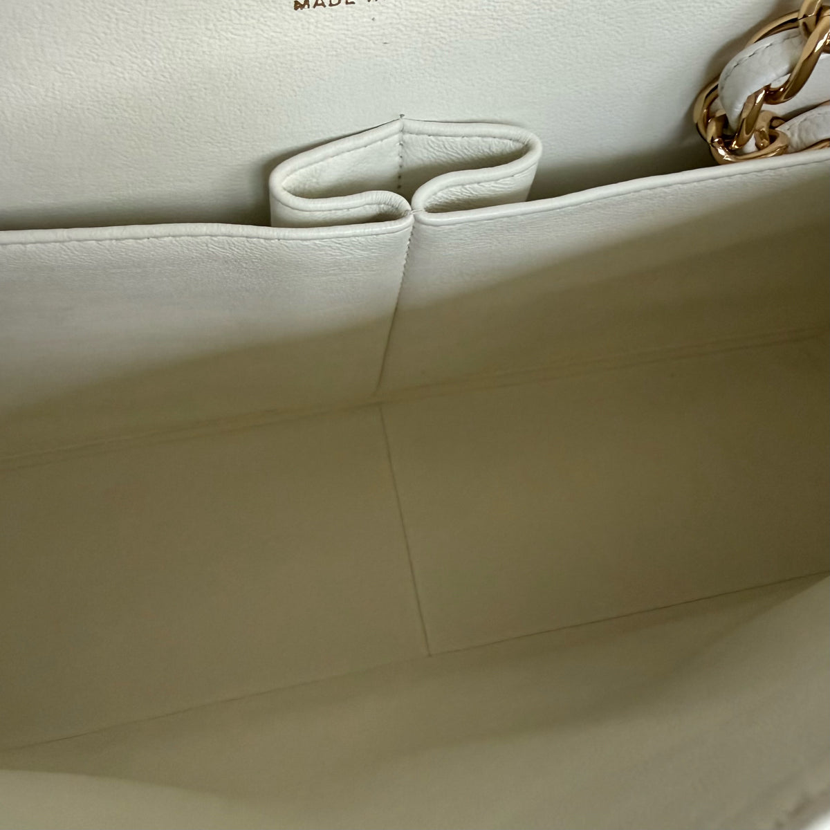 Chanel Classic Flap Maxi - Caviar 33CM Double Flap White Gold Hardware