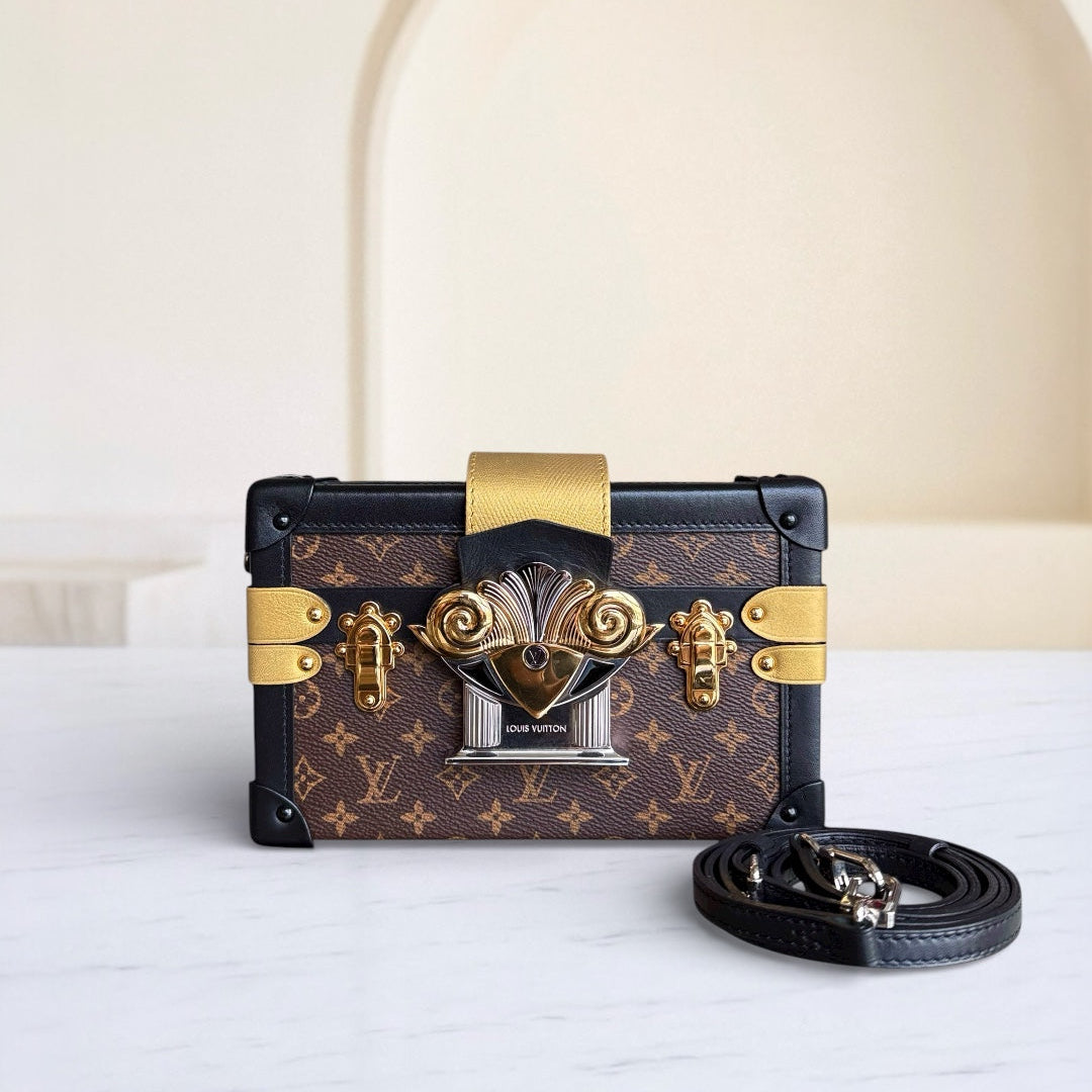 Louis Vuitton Petite Malle - Canvas Monogram Box Limited Edition Crossbody