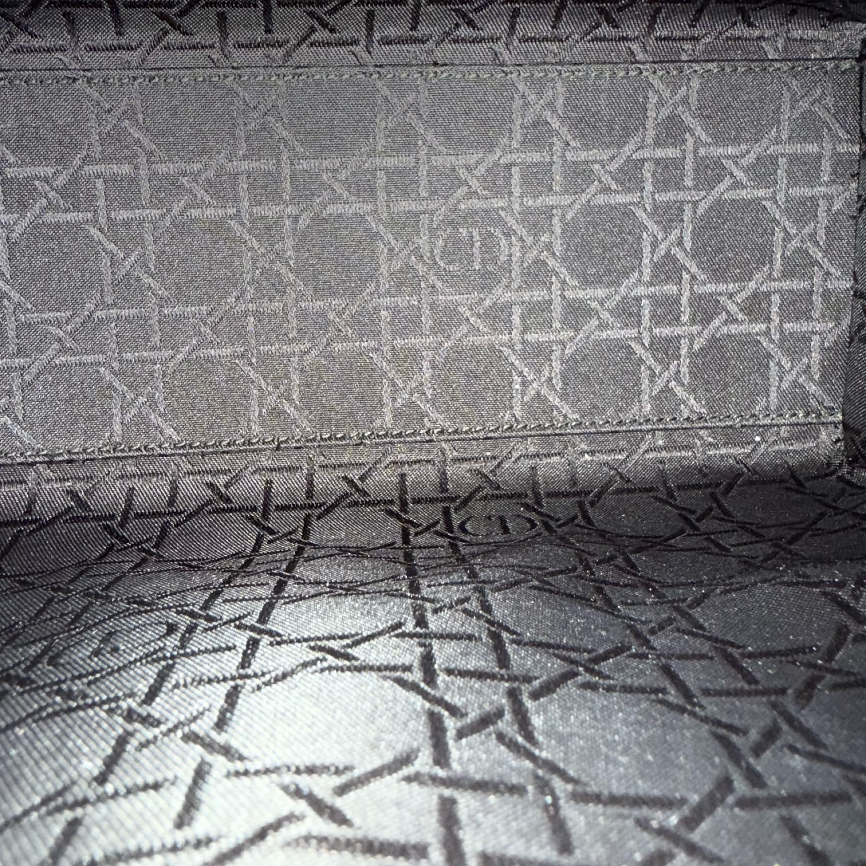 Dior Lady Medium - Cannage Lambskin Blush Gold Hardware NO STRAP