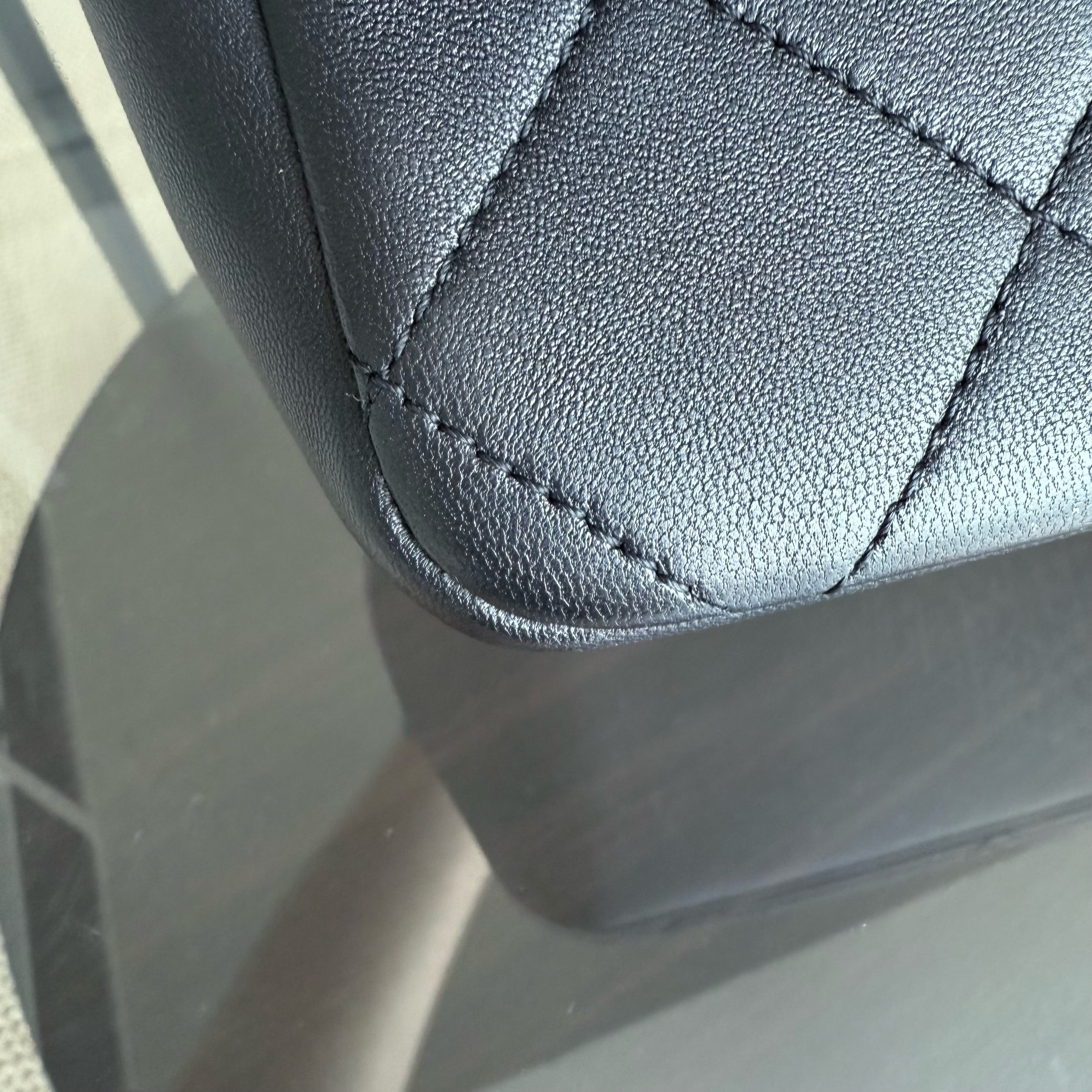 Chanel 2020 Elegant Resin Chain Seasonal Flap - Quilted Lambskin Black GHW No 29