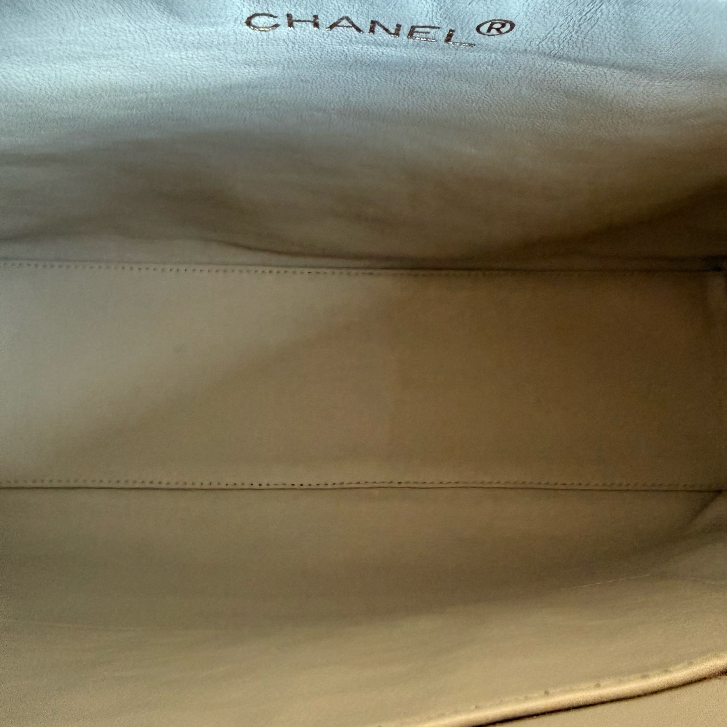 Chanel Tote - Caviar Quilted Beige Gold Hardware Series 2