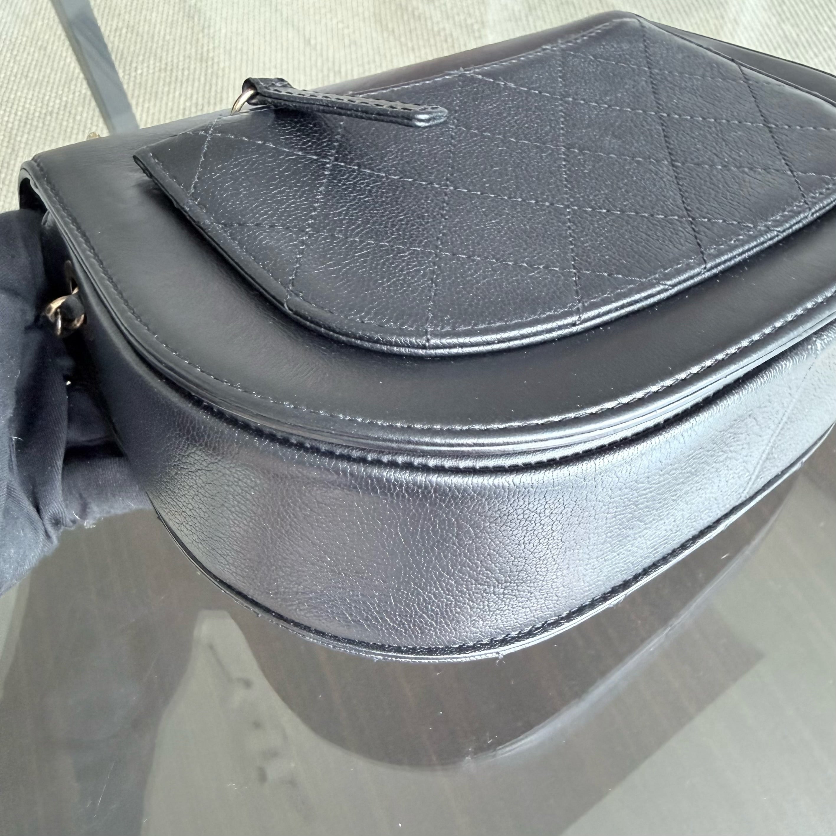 Chanel Coco Curve Cuba - Quilted Calfskin Black Gold Hardware Series 23