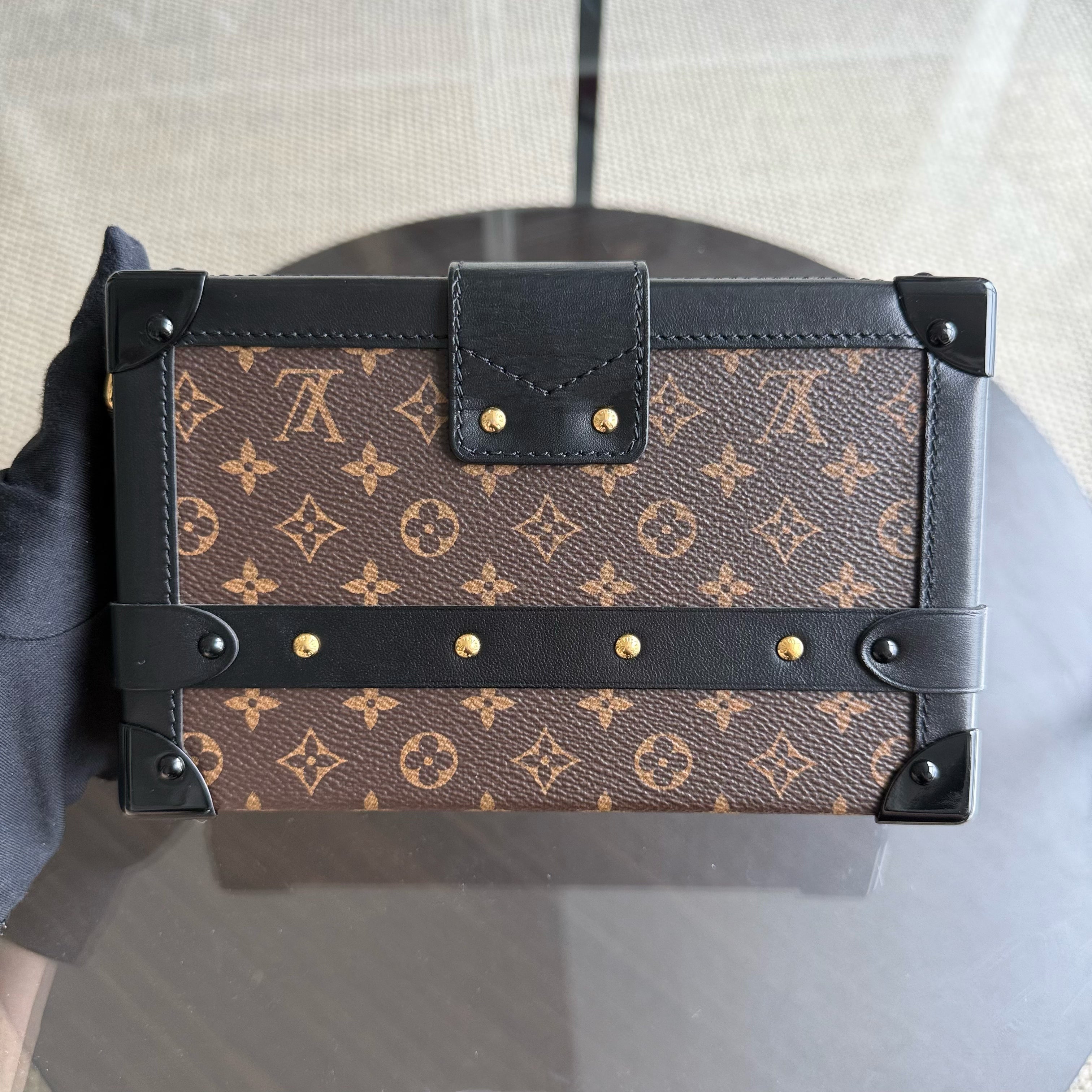 Louis Vuitton Petite Malle - Canvas Monogram Box Crossbody